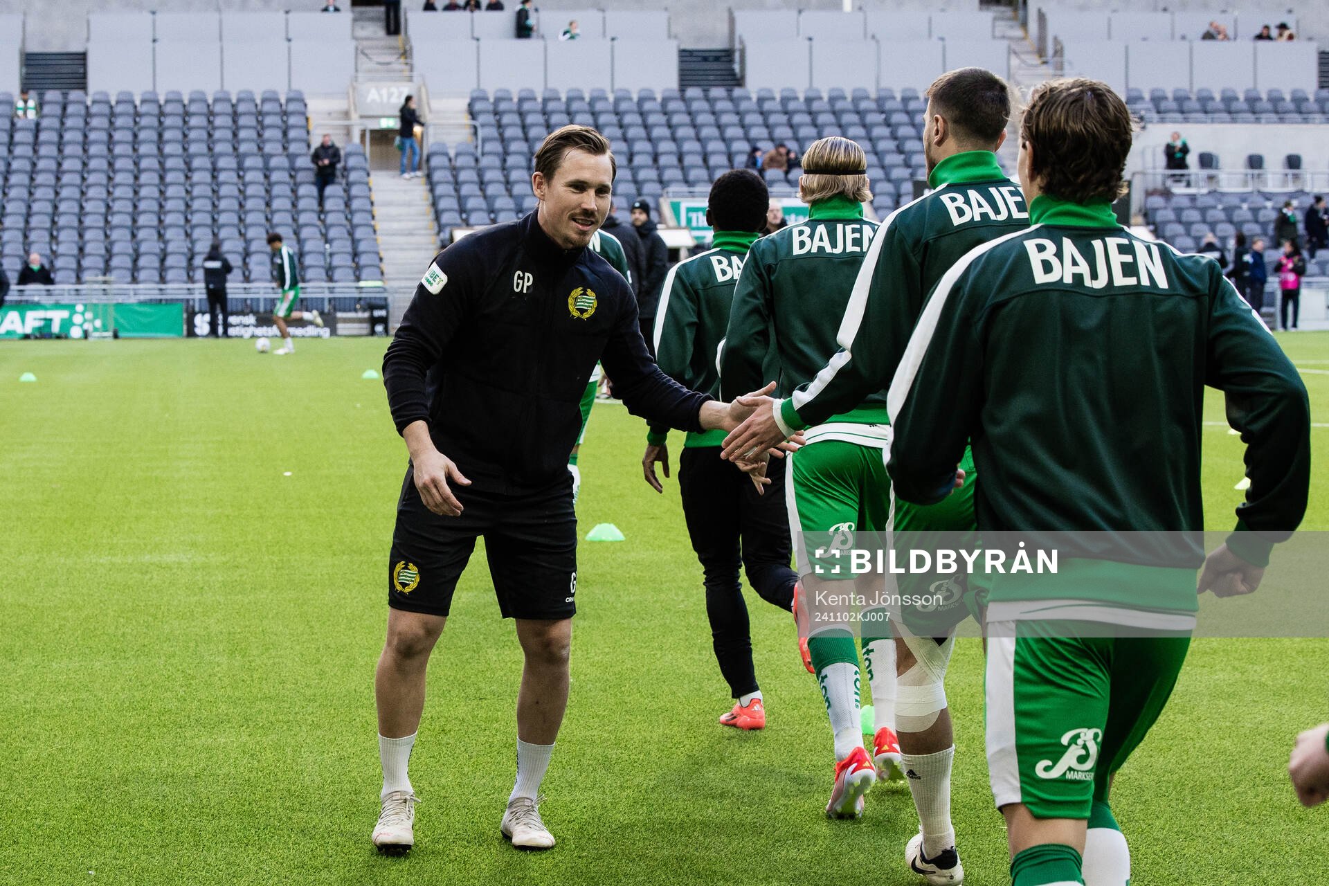 Hammarbys fystränare Gustav Pettersson