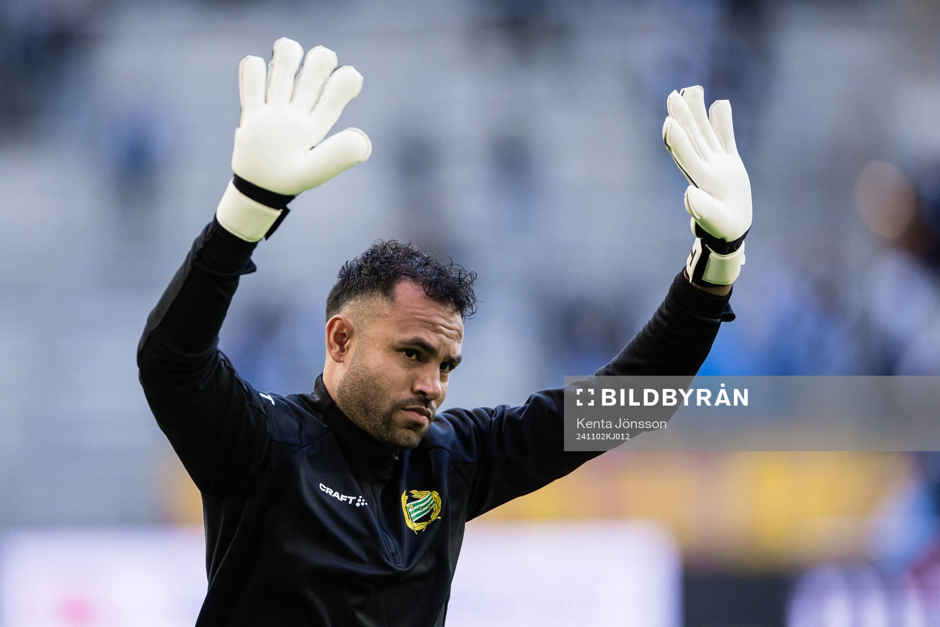 Hammarbys målvakt Warner Hahn