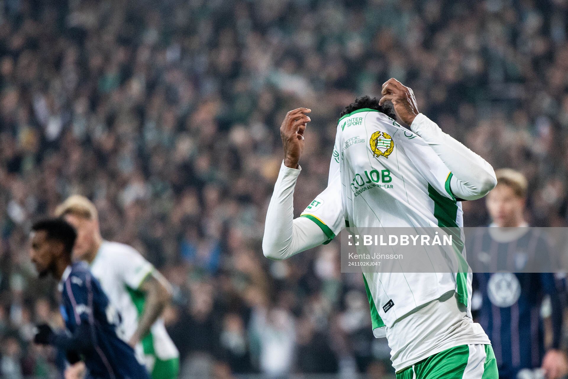 Hammarbys Shaquille Pinas deppar