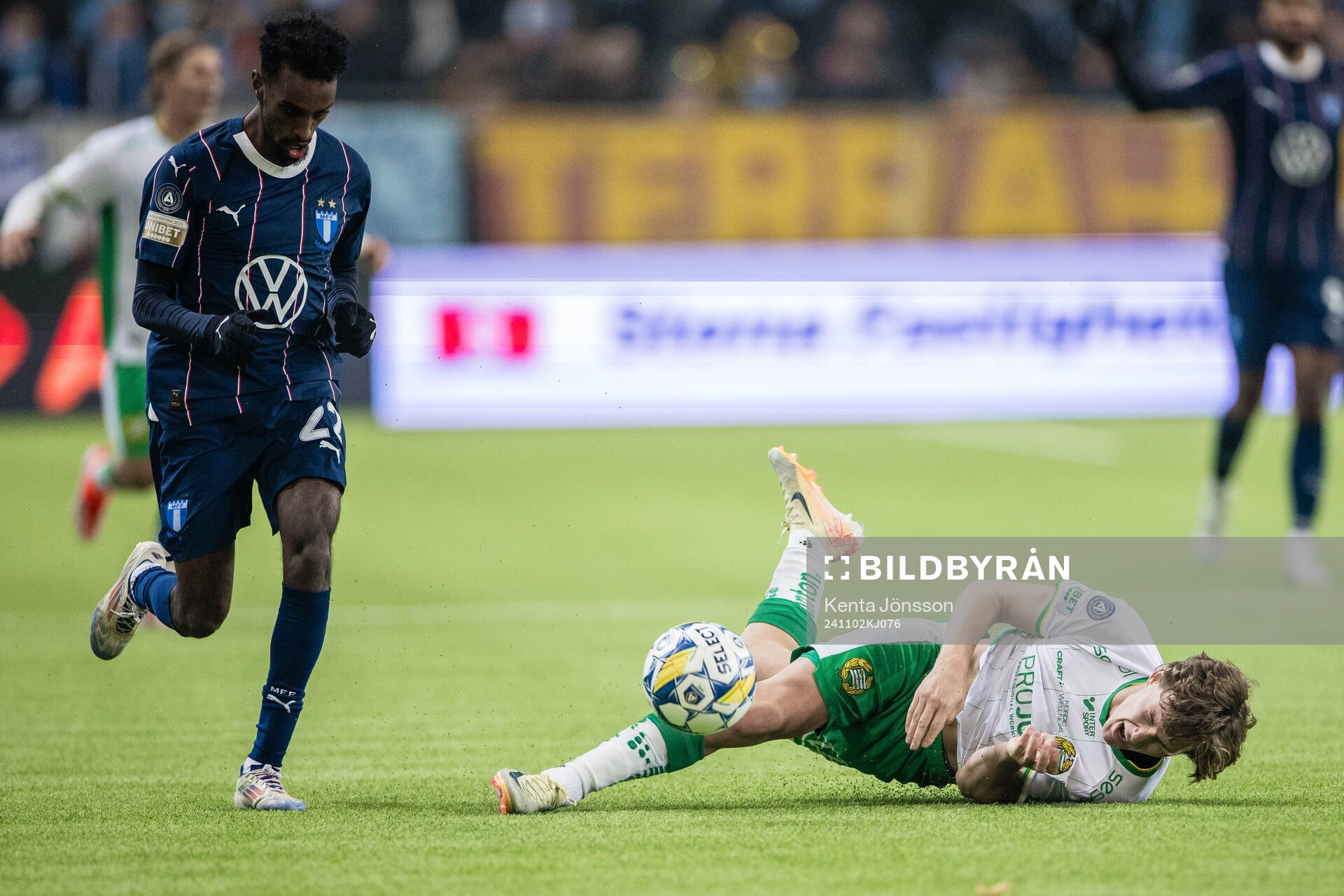 Malmö FFs Taha Ali och Hammarbys Hampus Skoglund