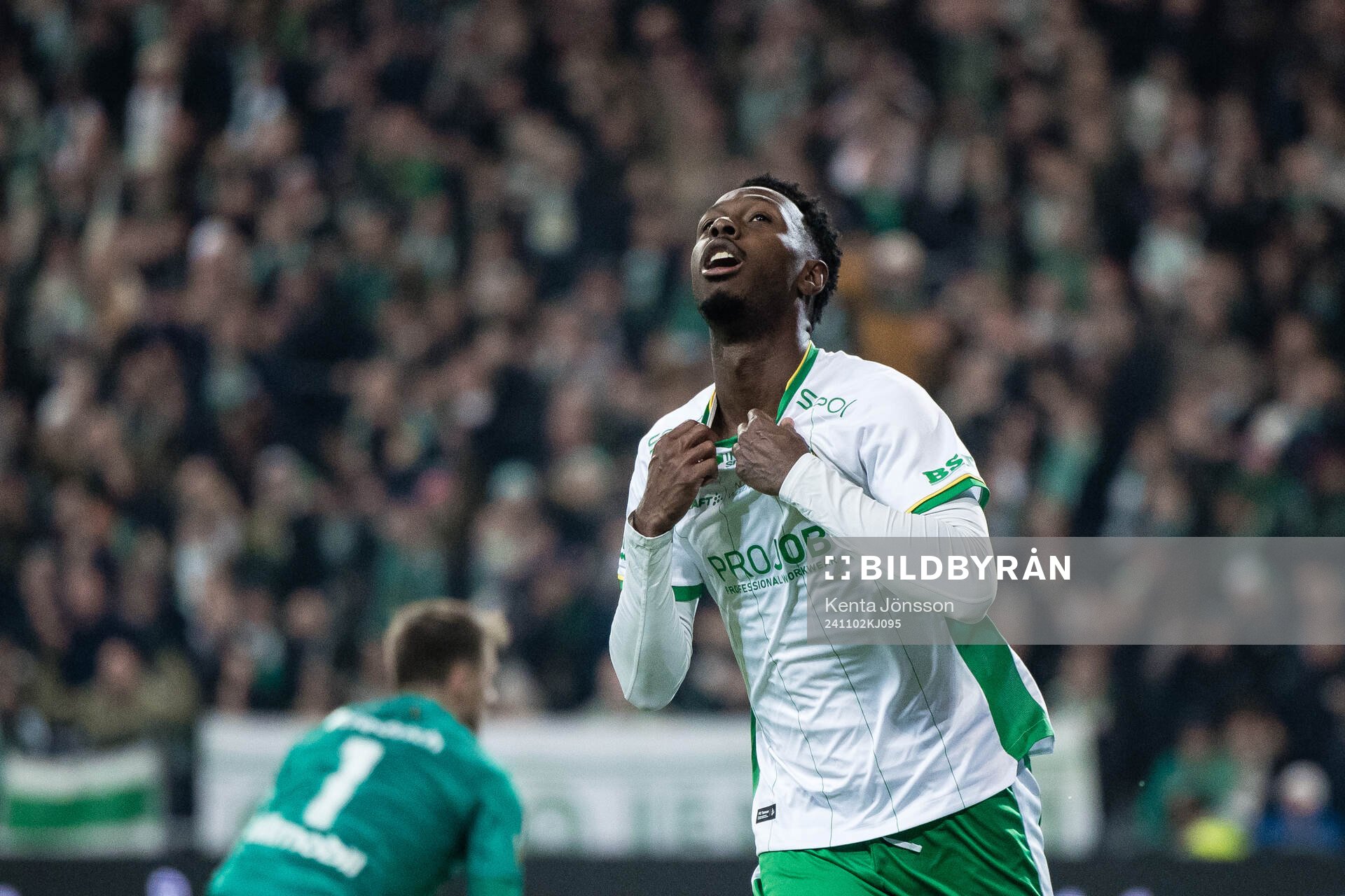 Hammarbys Shaquille Pinas deppar