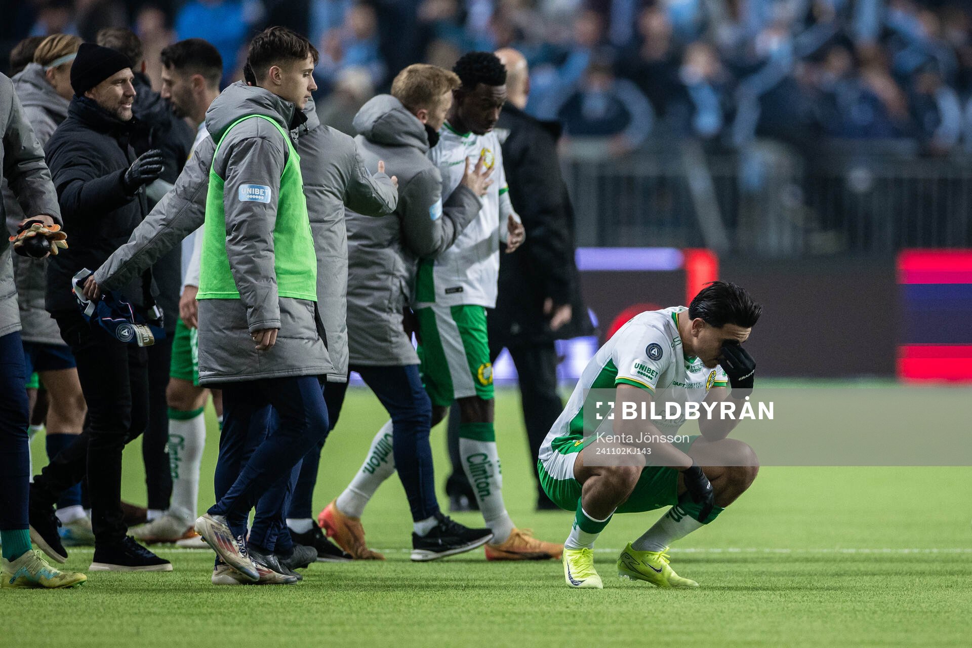 Hammarbys Jusef Erabi deppar