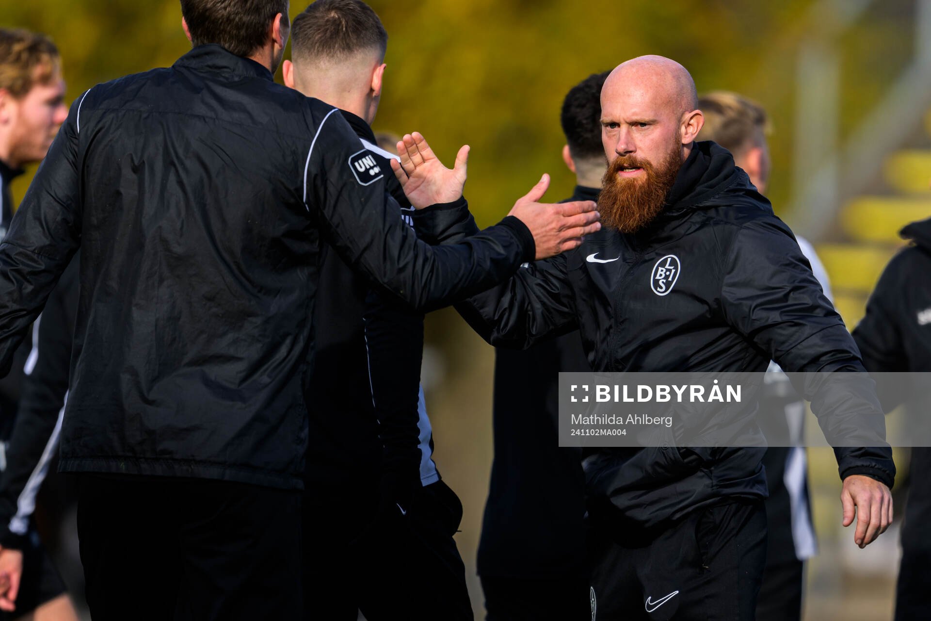 Landskronas tränare Max Mölder