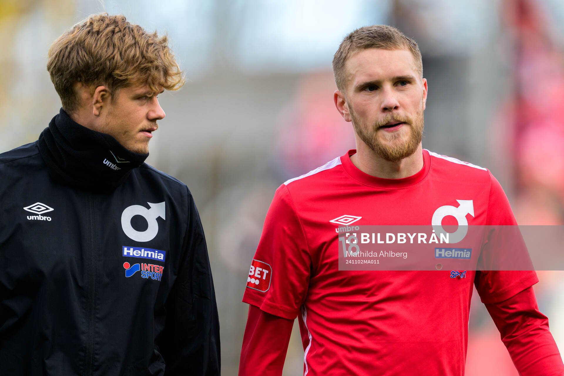 Degerfors Kevin Holmén och Teo Grönborg