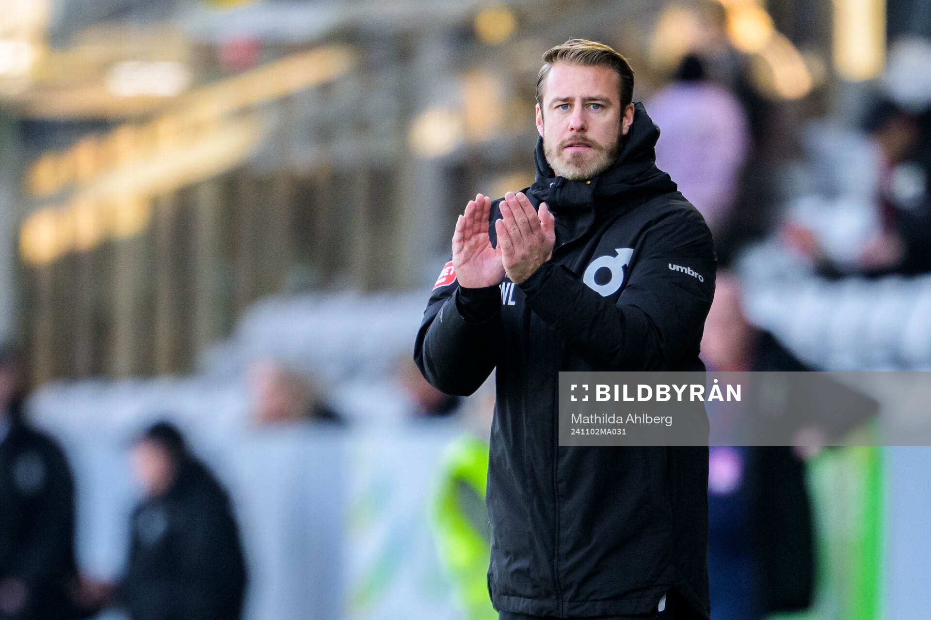 Degerfors tränare William Lundin
