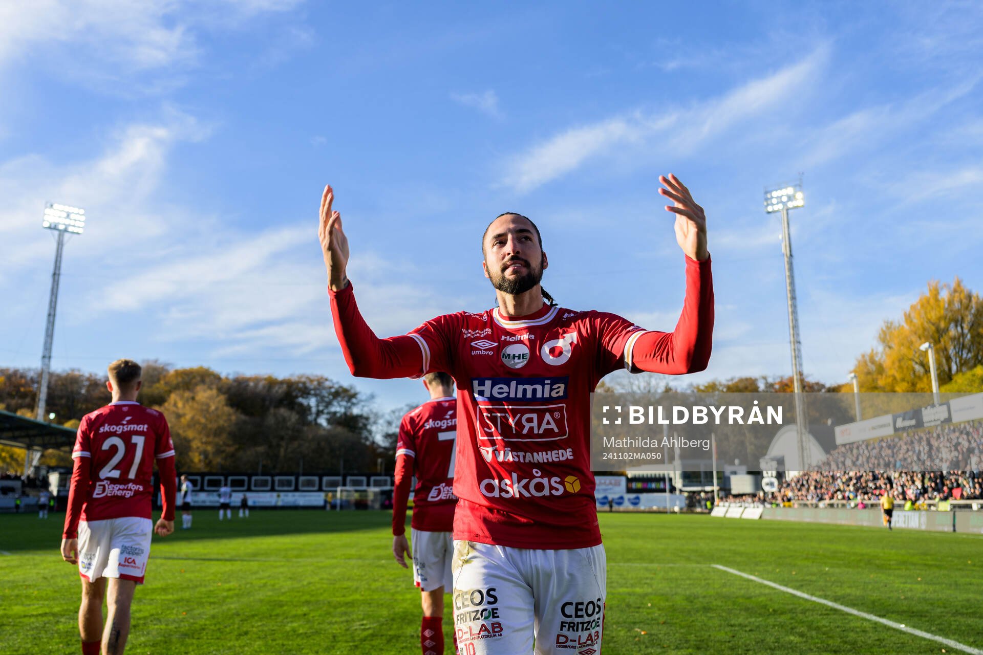 Degerfors Dijan Vukojevic jublar