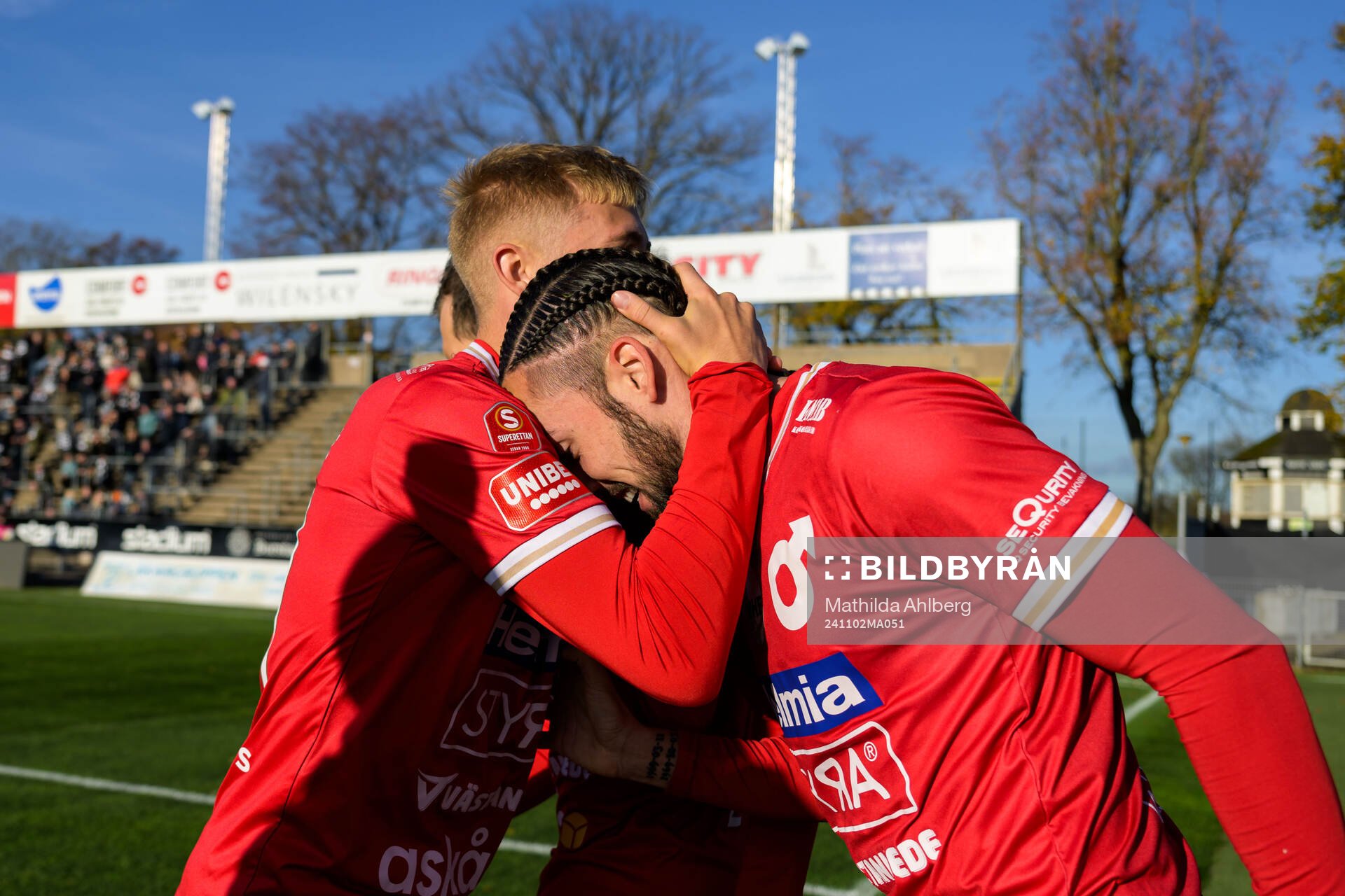 Degerfors Dijan Vukojevic jublar