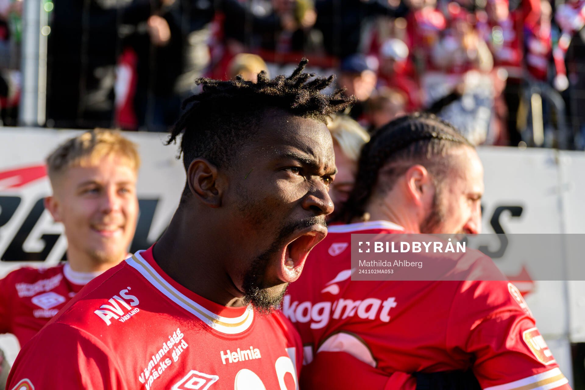Degerfors Mamadouba Diaby jublar