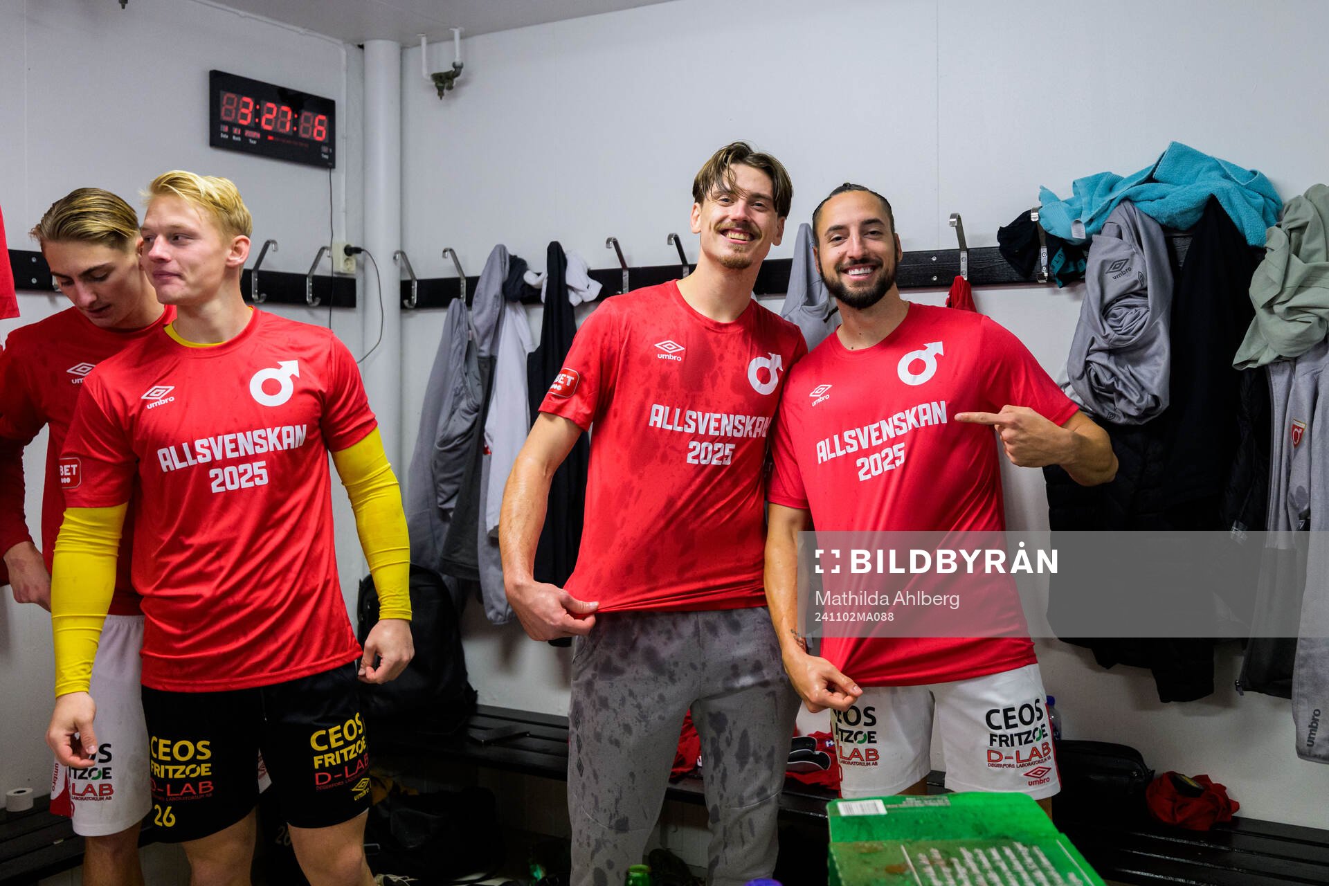 Degerfors Dijan Vukojevic jublar