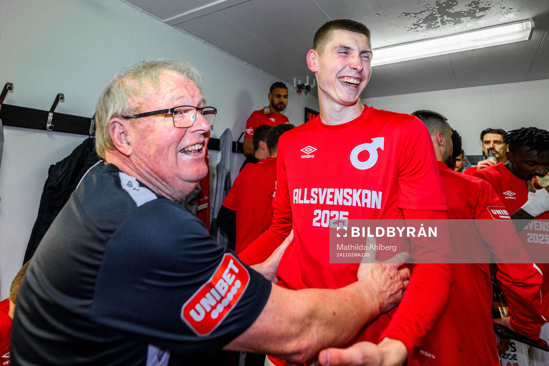 Degerfors Lagledare Stig ”Stisse” Ekman och Adi Fisic