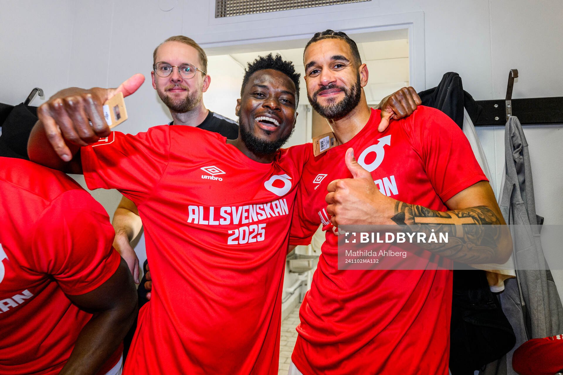 Degerfors Nahom Girmai Netabay och Bernardo Gil Coutinho