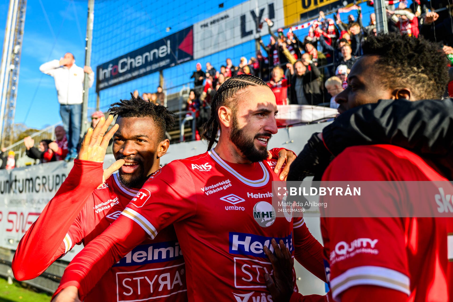 Degerfors Dijan Vukojevic jublar