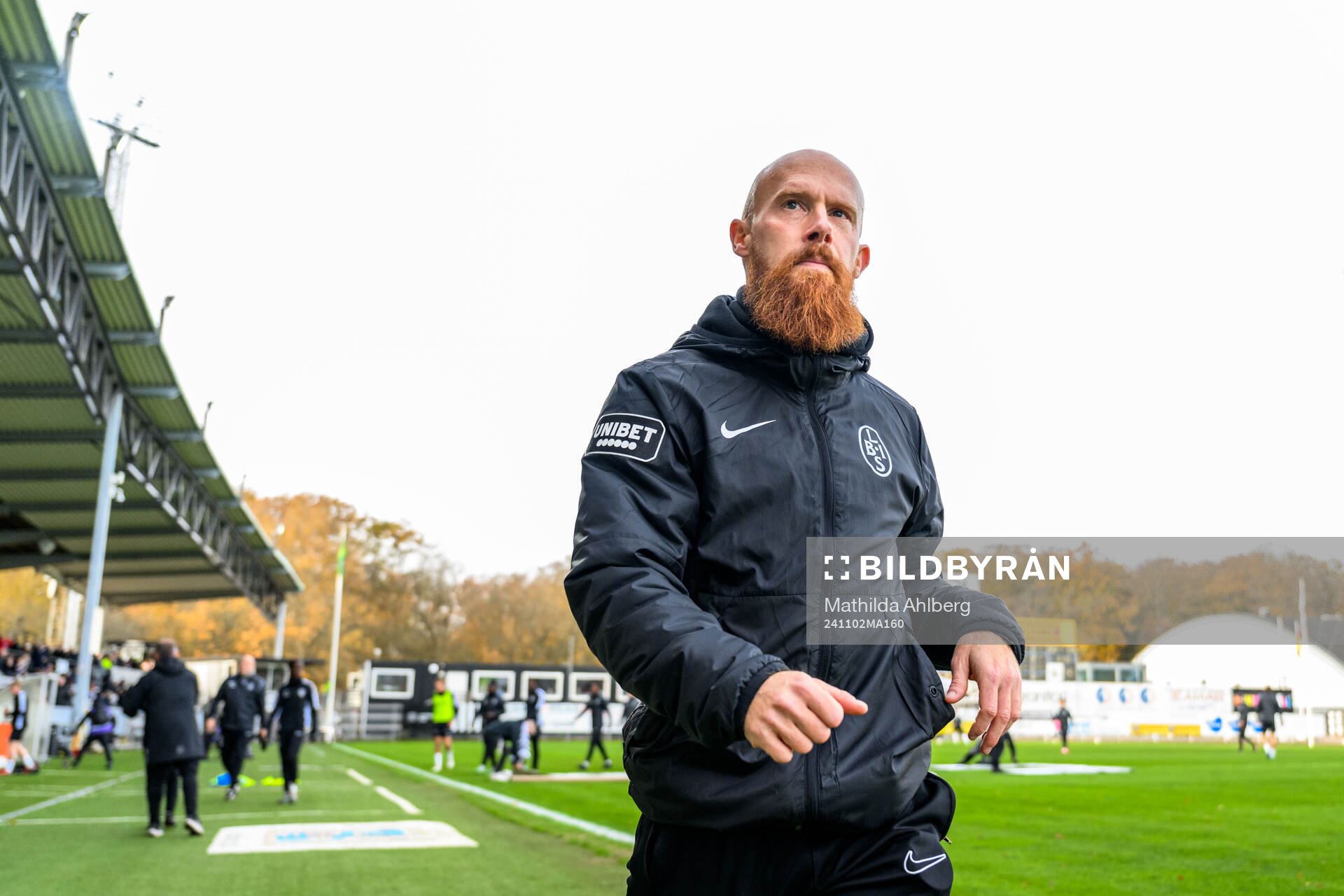 Landskronas tränare Max Mölder