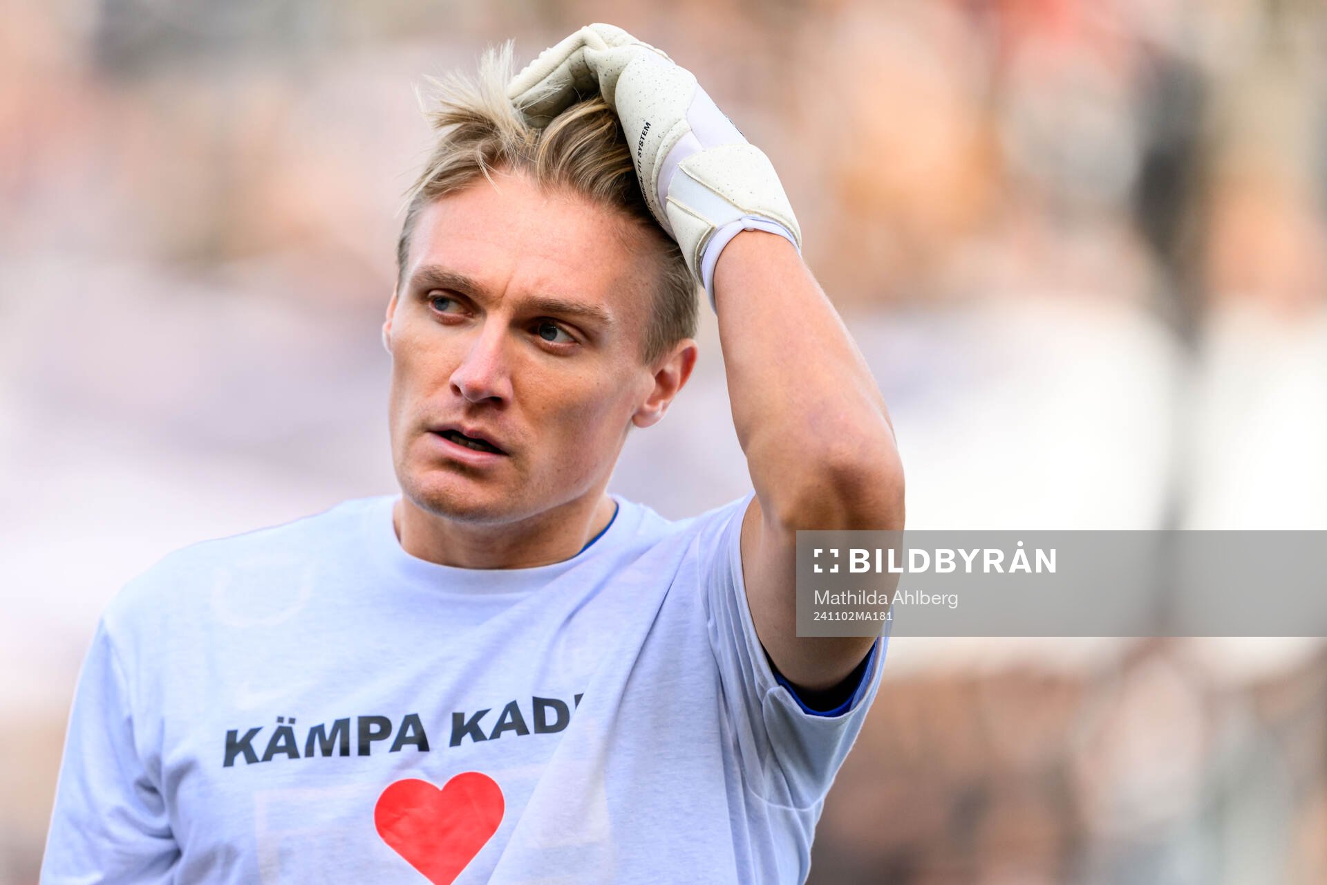 Landskronas målvakt Svante Hildeman