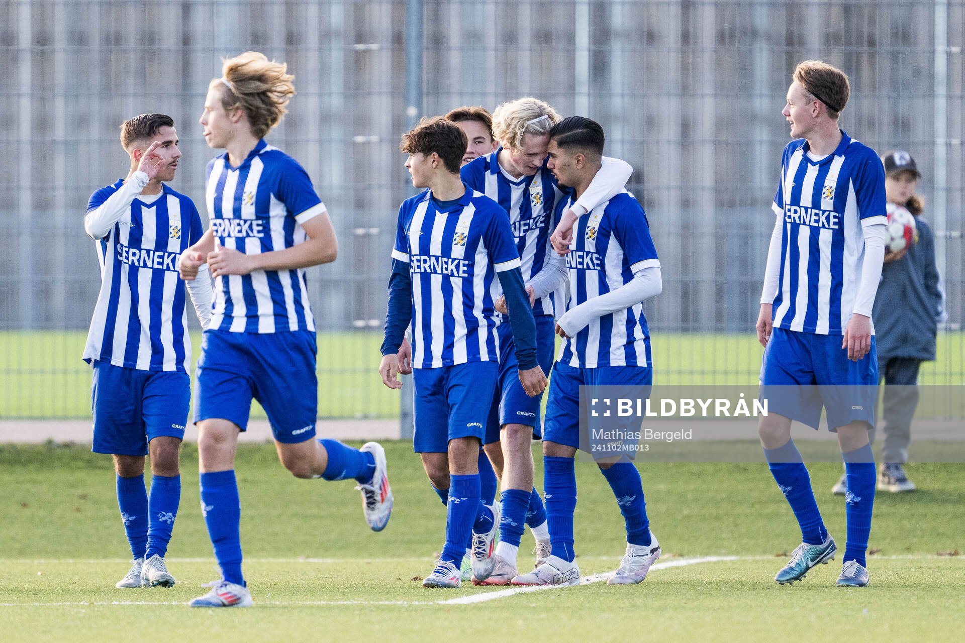 IFK Göteborgs Haydar Sultan och Axel Sjöström Falk jublar