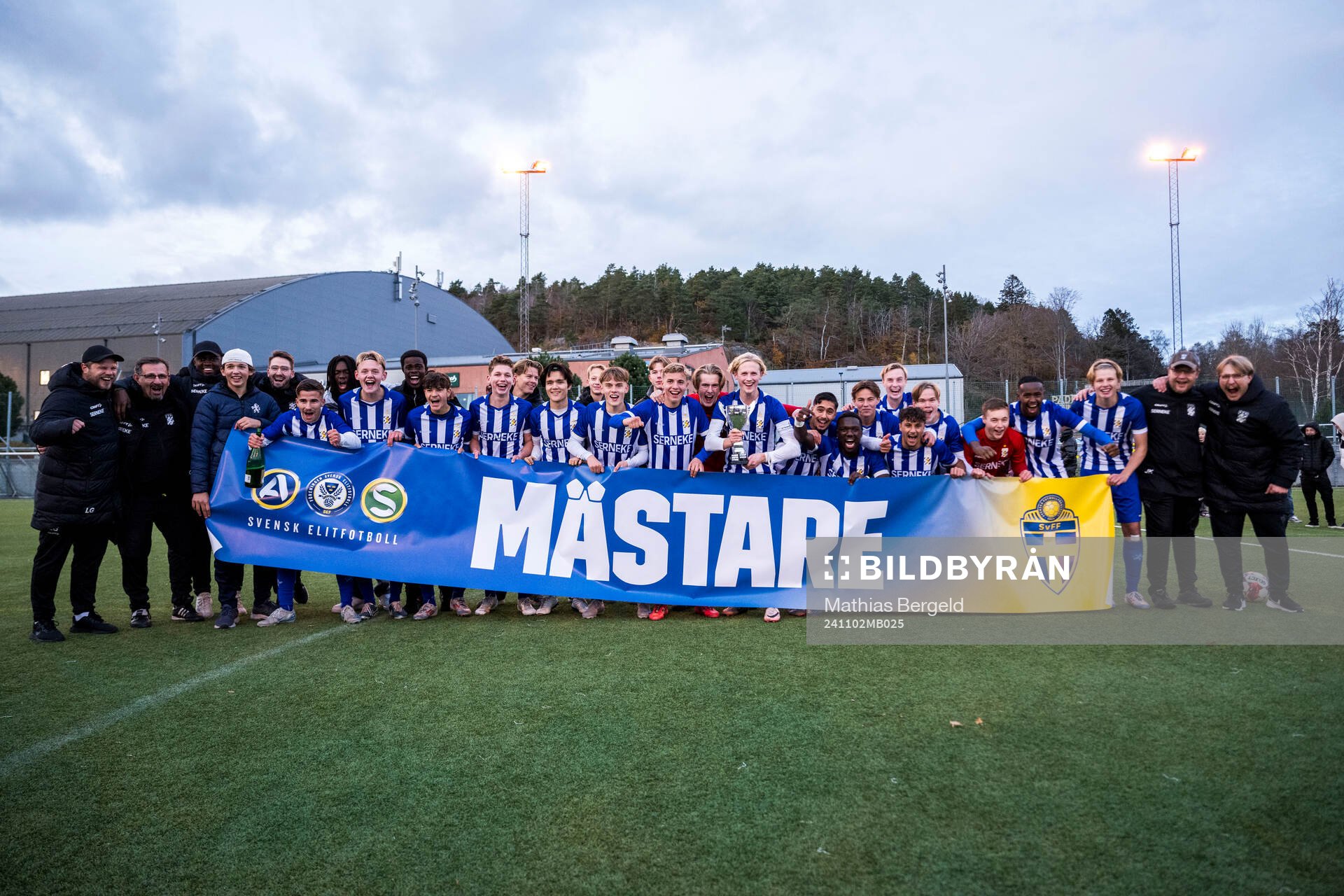 IFK Göteborgs spelare jublar