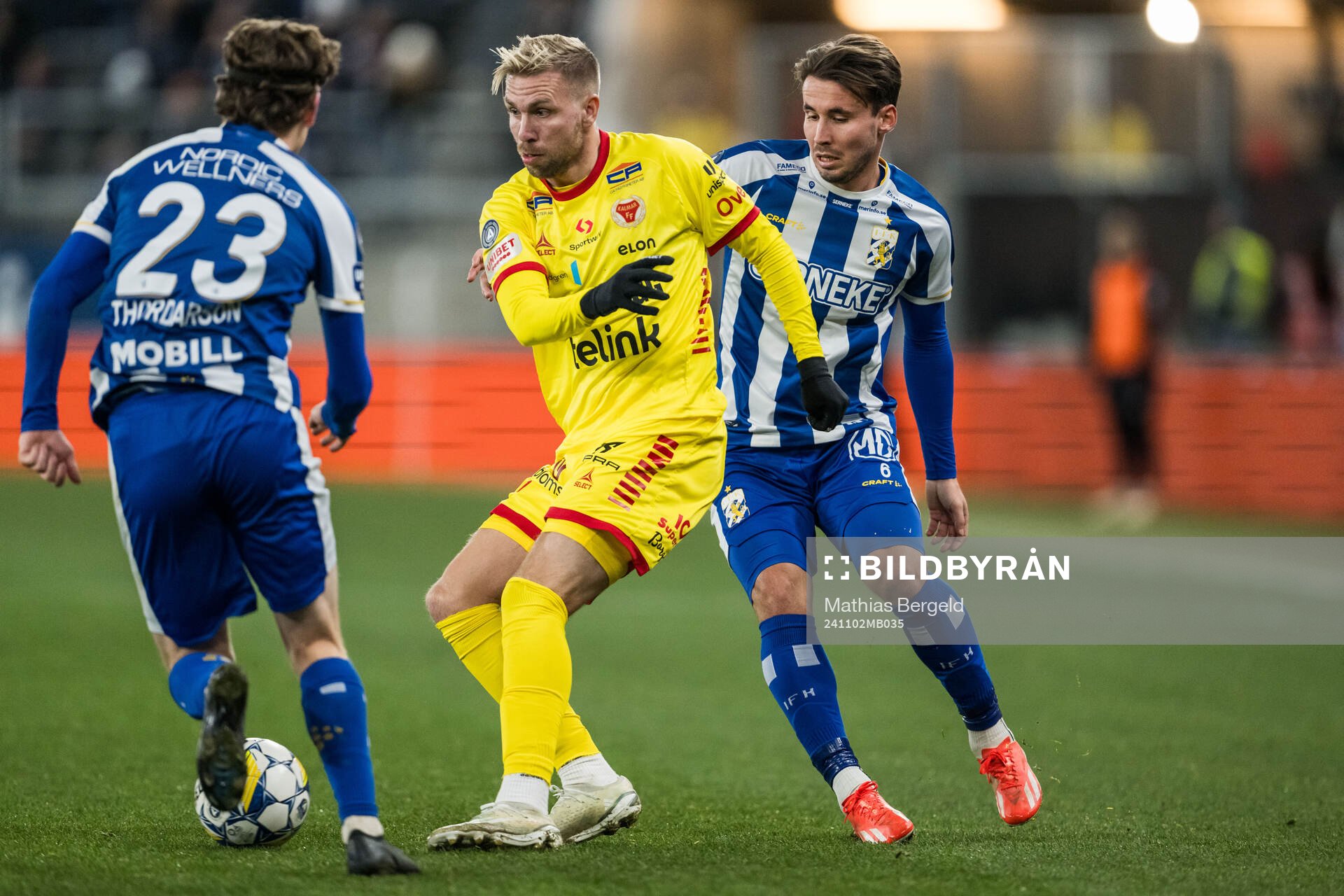 Kalmars Jonathan Ring och IFK Göteborgs Anders Trondsen