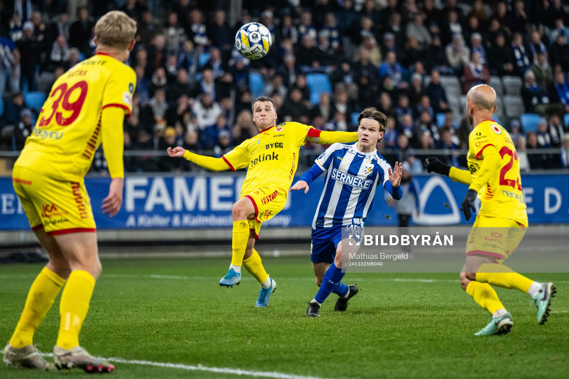 IFK Göteborgs Kolbeinn Thordarson gör 1-0