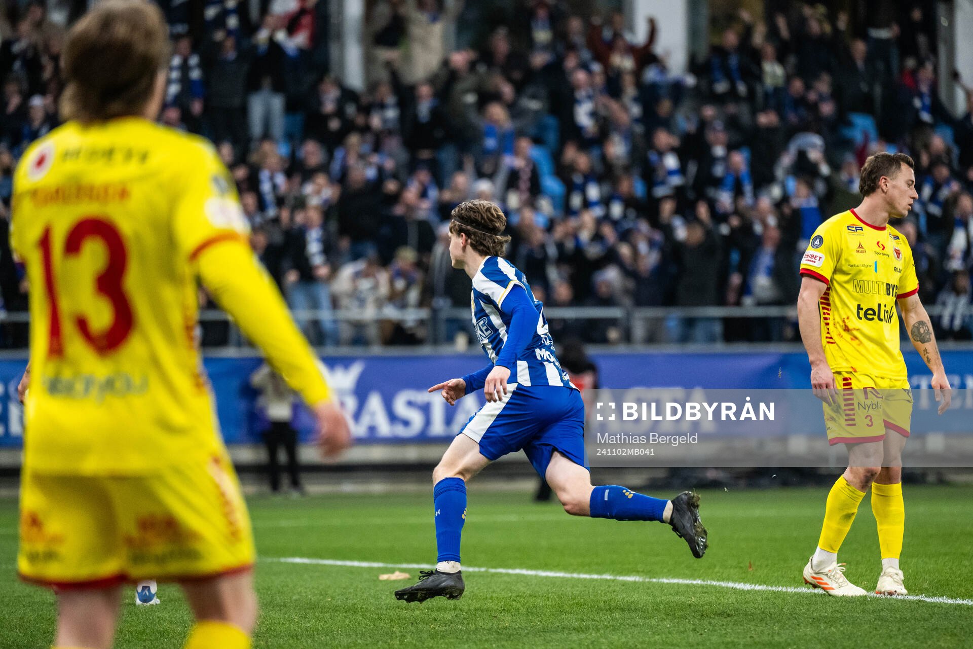 IFK Göteborgs Kolbeinn Thordarson jublar