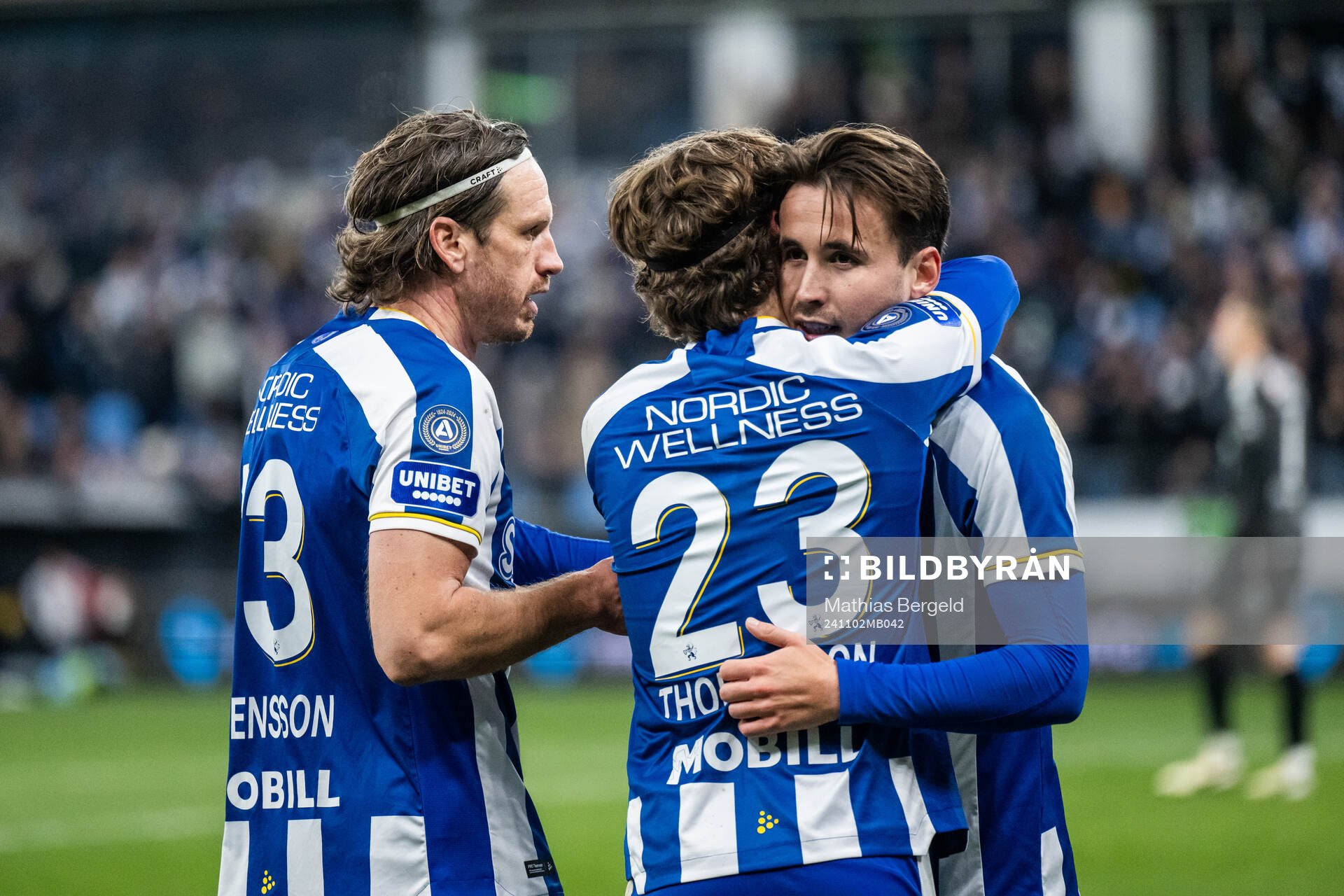 IFK Göteborgs Gustav Svensson och Anders Trondsen jublar