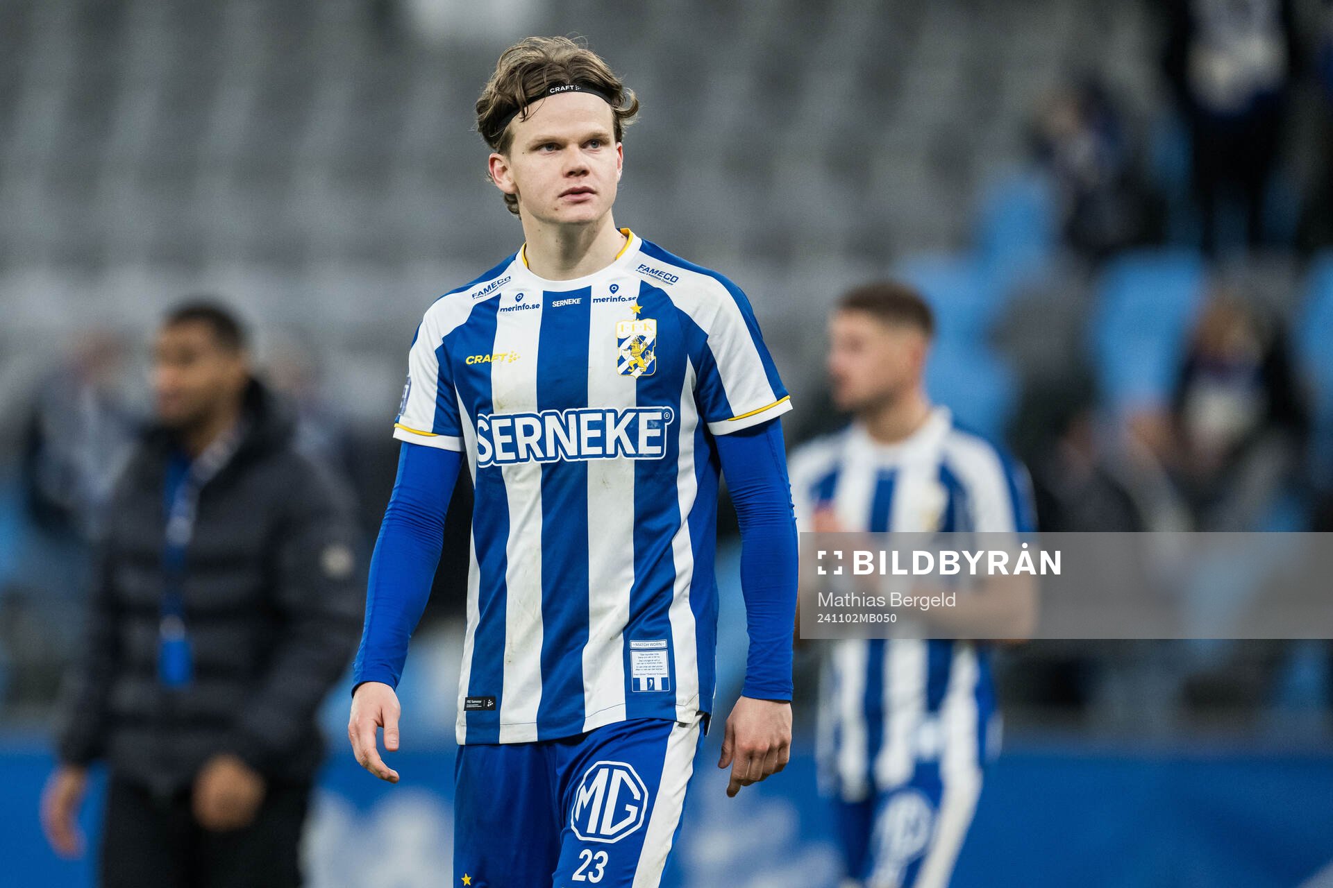 IFK Göteborgs Kolbeinn Thordarson deppar