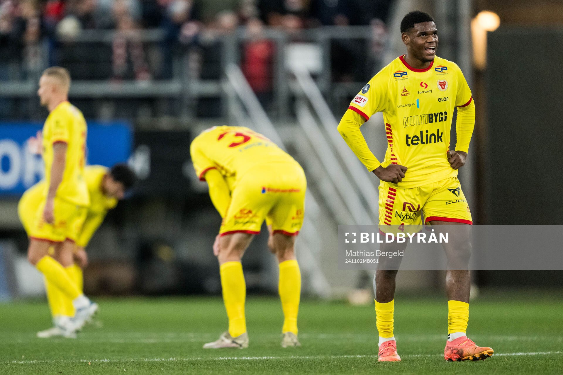 Kalmars Vince Osuji deppar