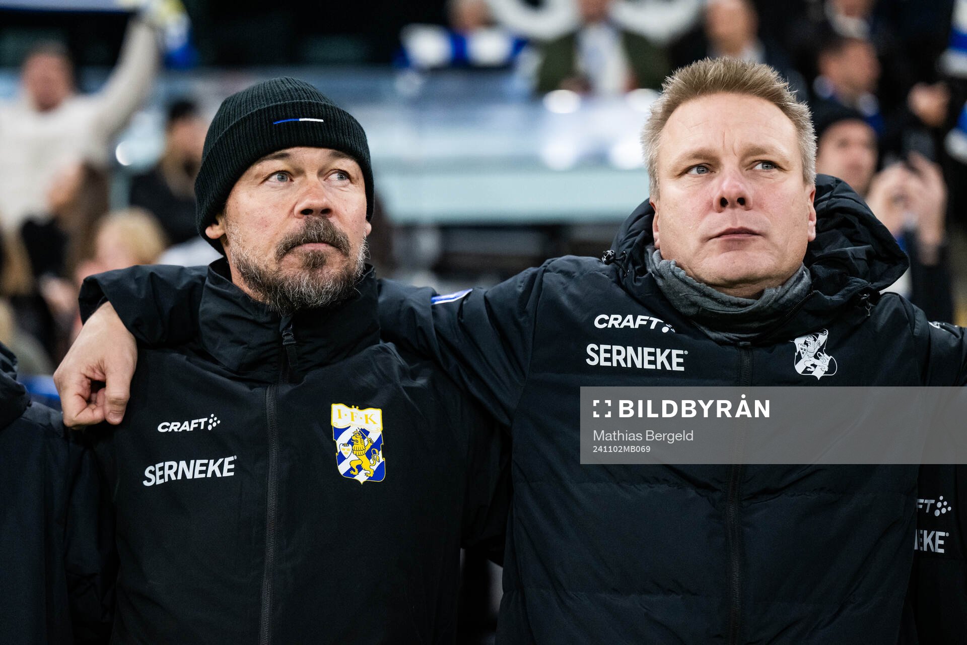 IFK Göteborgs assisterande tränare Joachim Björklund och