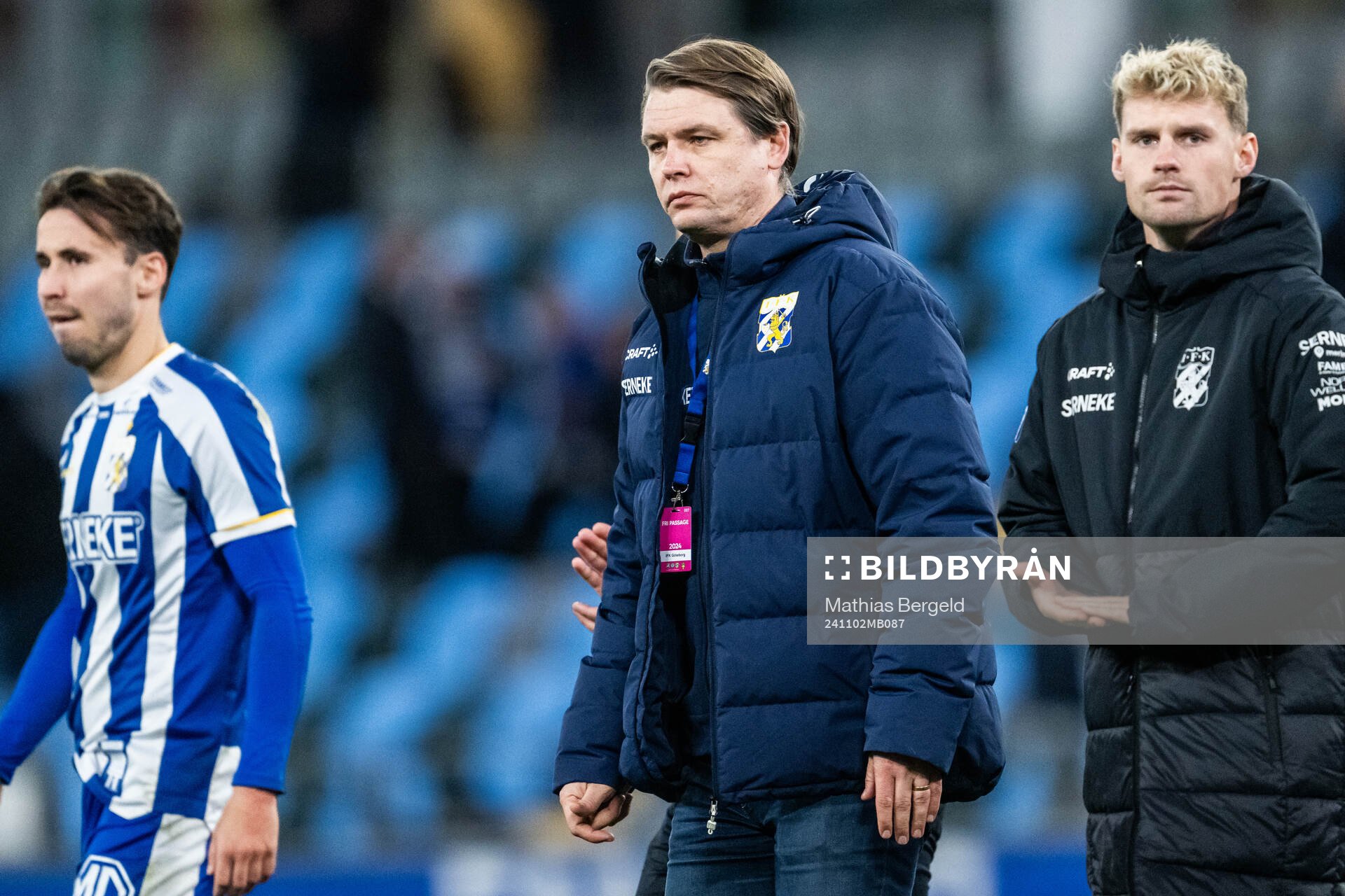 IFK Göteborgs tekniske direktör Ola Larsson deppar