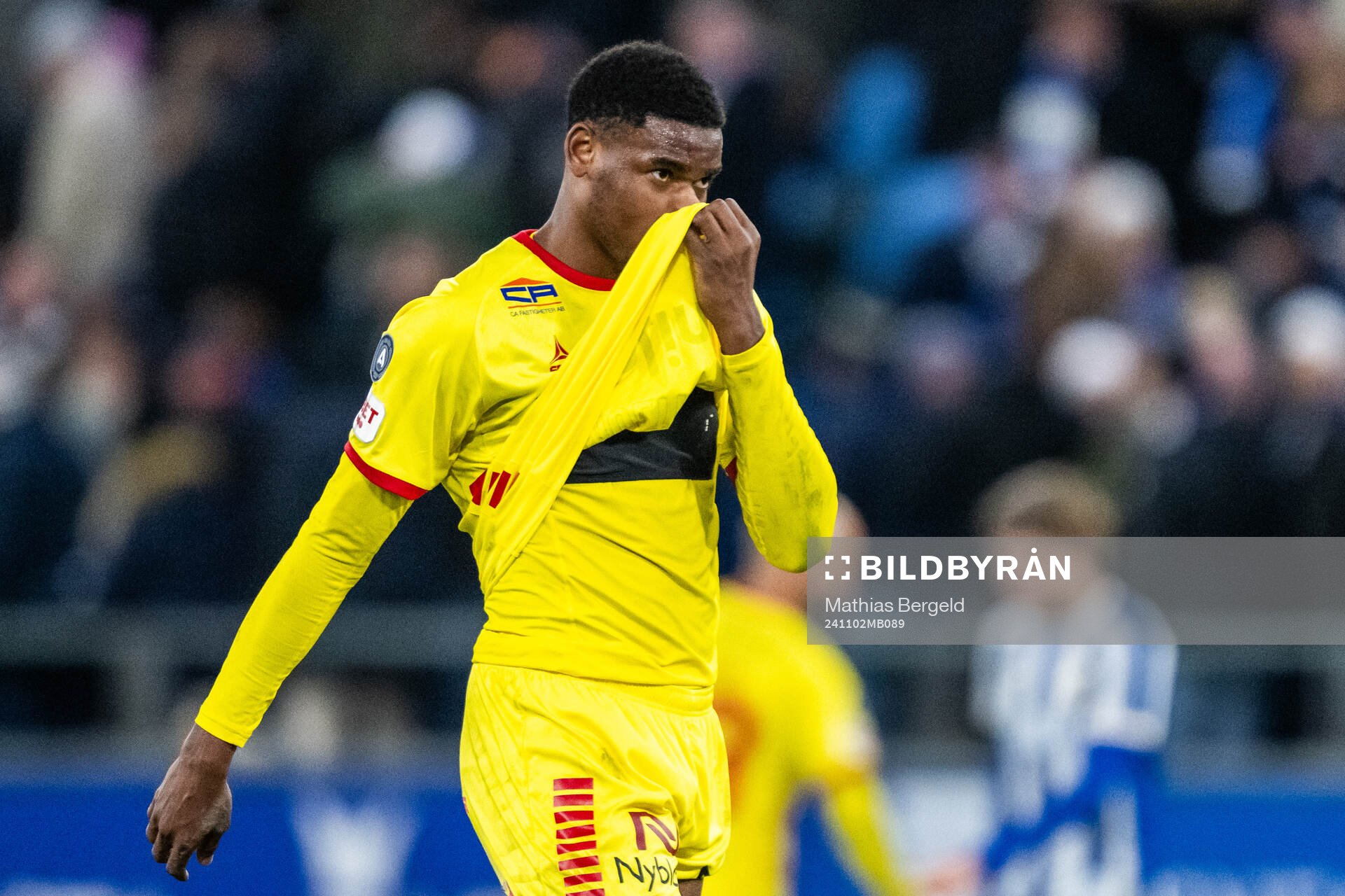 Kalmars Vince Osuji deppar