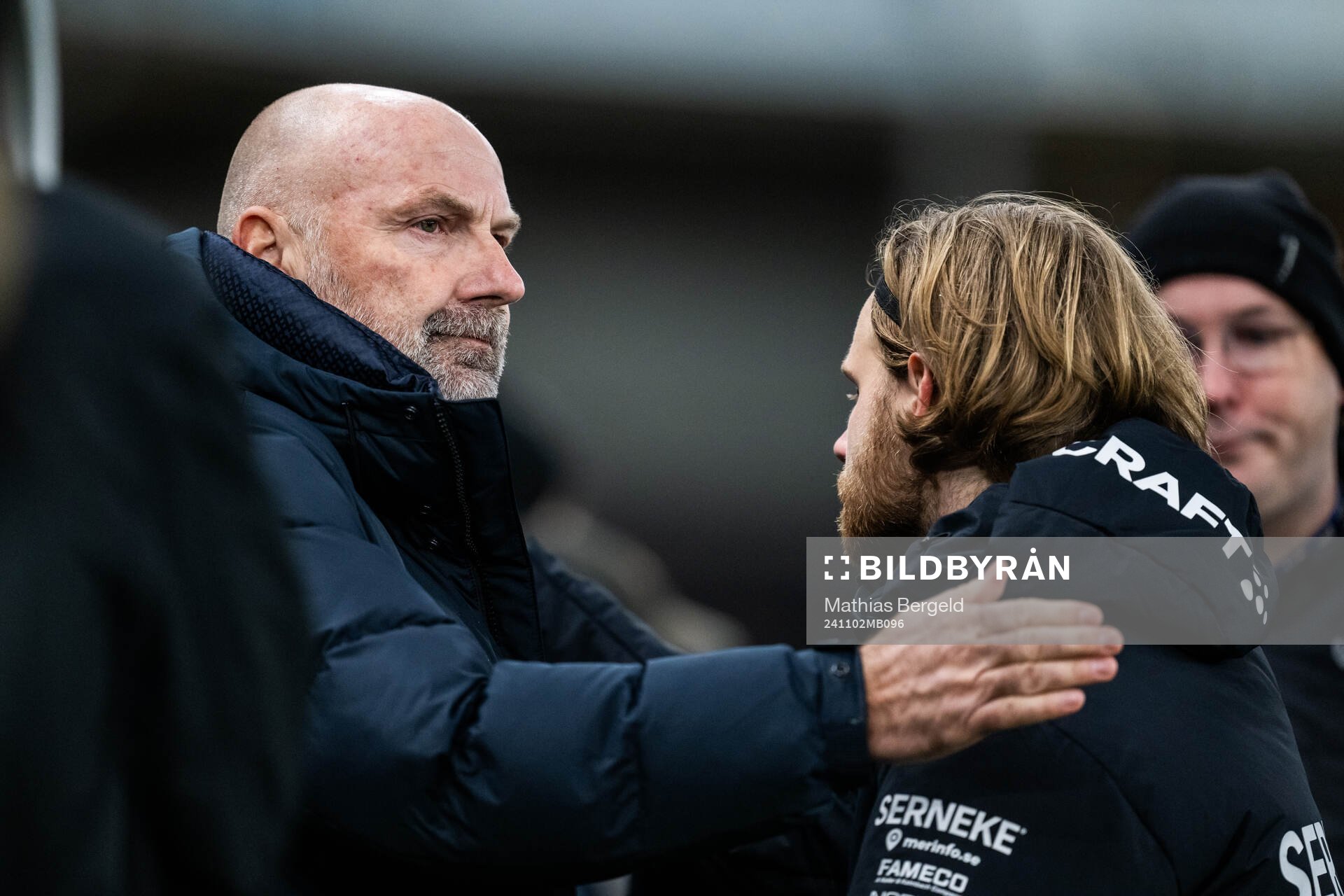 IFK Göteborgs klubbdirektör Håkan Mild och Oscar