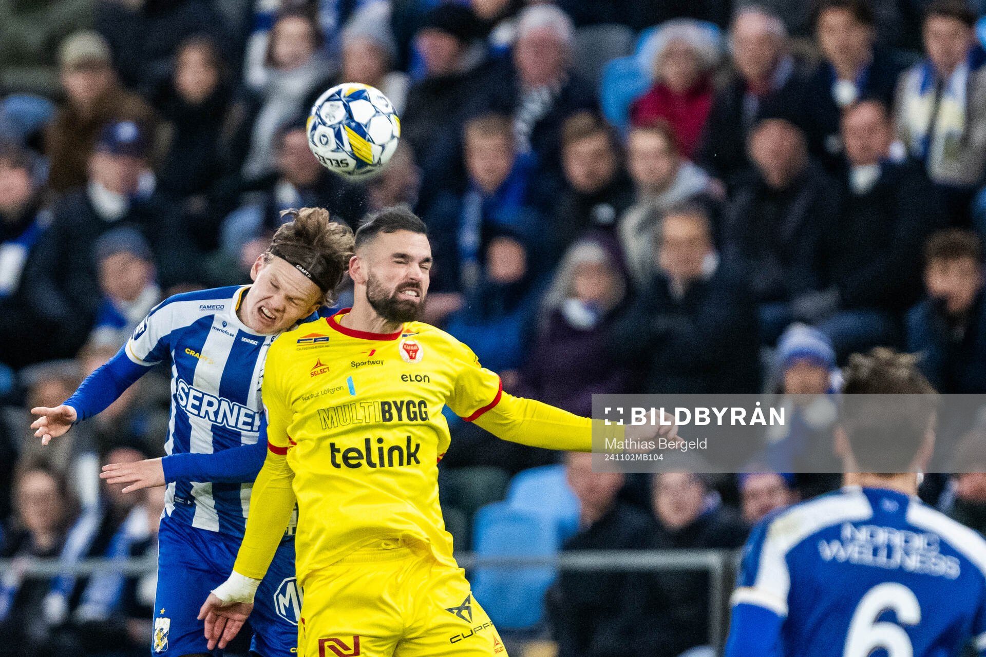 IFK Göteborgs Kolbeinn Thordarson och Kalmars Dino