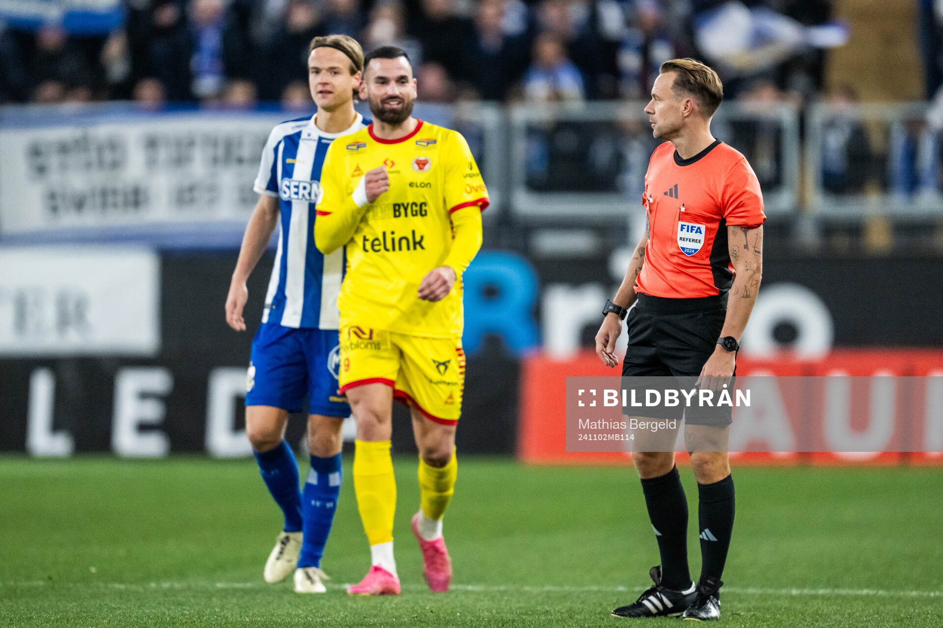 IFK Göteborgs August Erlingmark och Kalmars Dino Islamovic