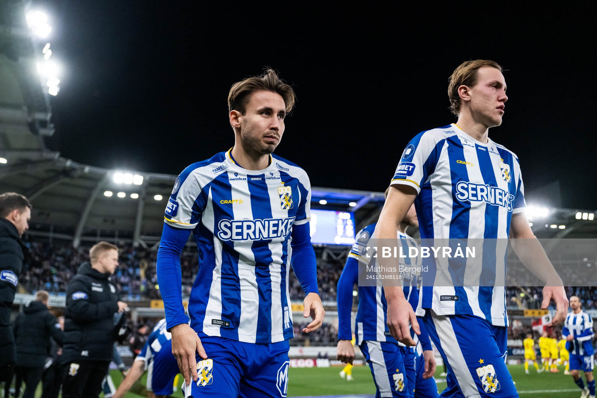 IFK Göteborgs Anders Trondsen och Adam Carlén