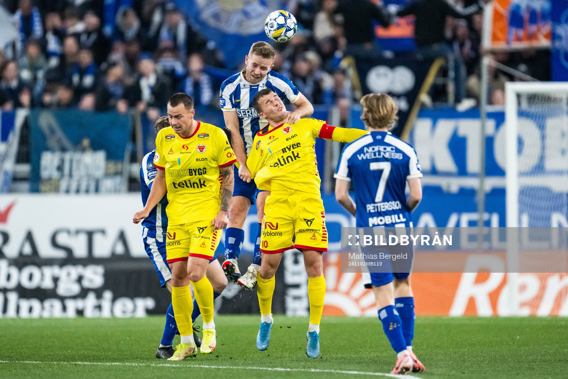 IFK Göteborgs Jonas Bager och Kalmars Simon Skrabb