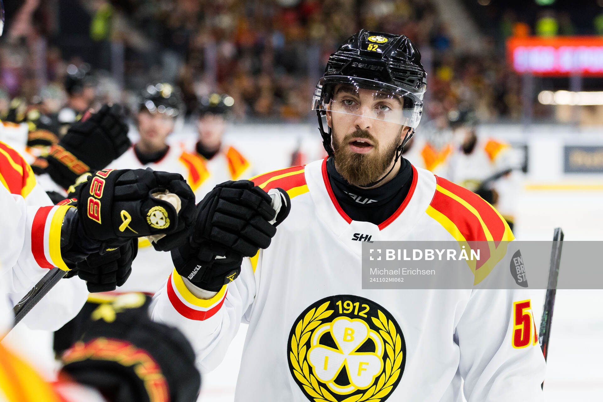 Brynäs Jack Kopacka jublar