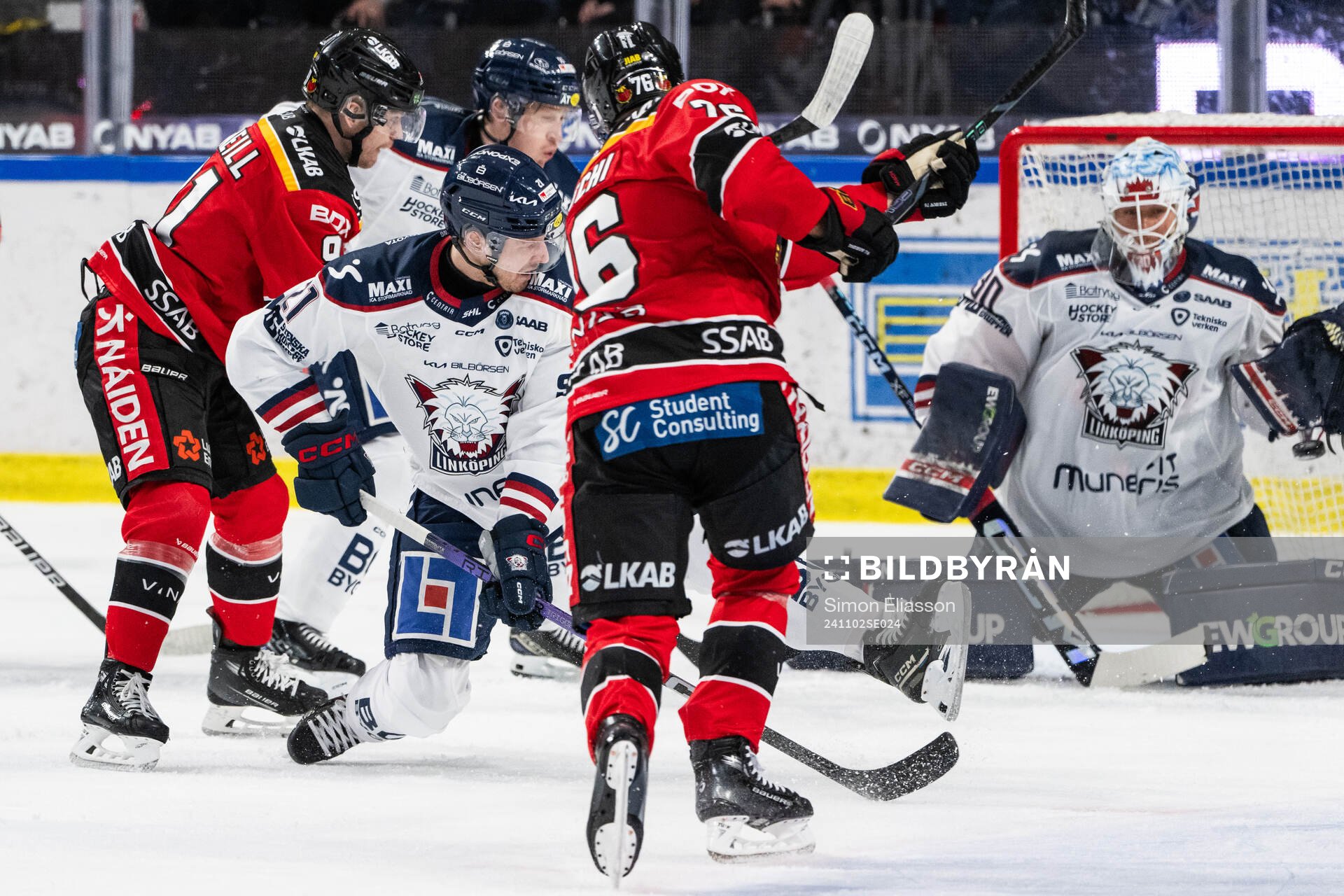 Luleås Anton Levtchi gör 3-1