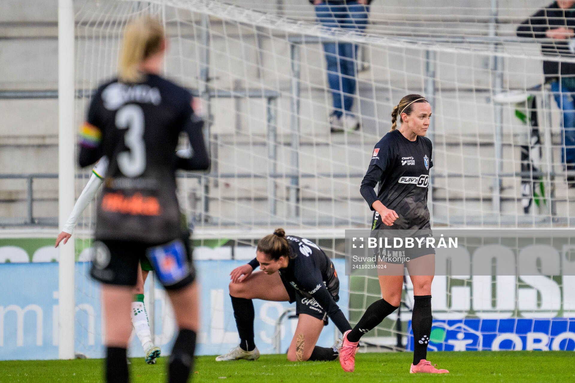 Växjö DFFs Larkin Russel deppar