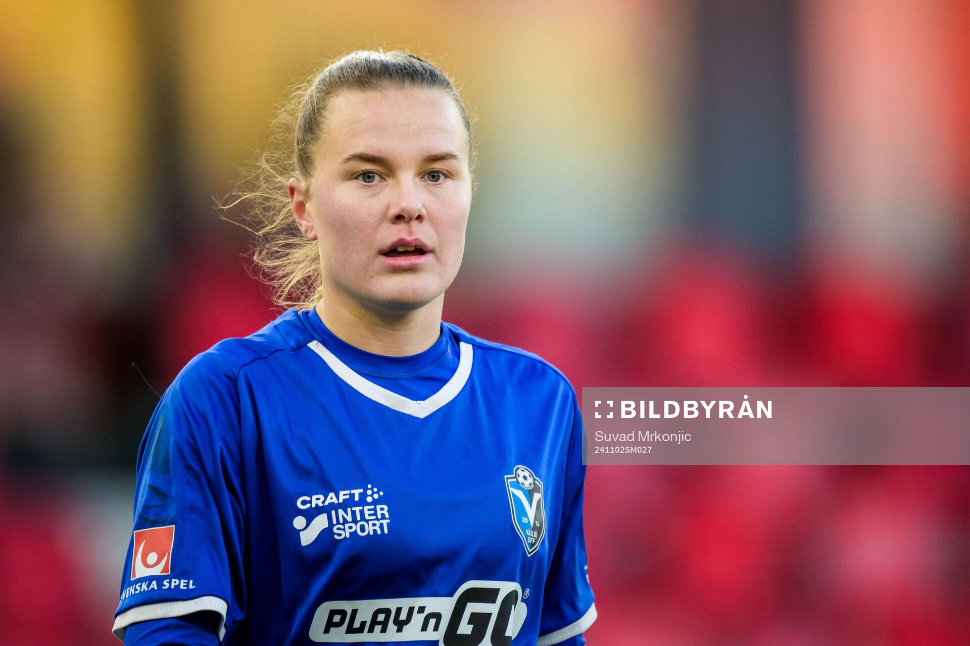 Växjö DFFs målvakt Maja Bay Østergaard