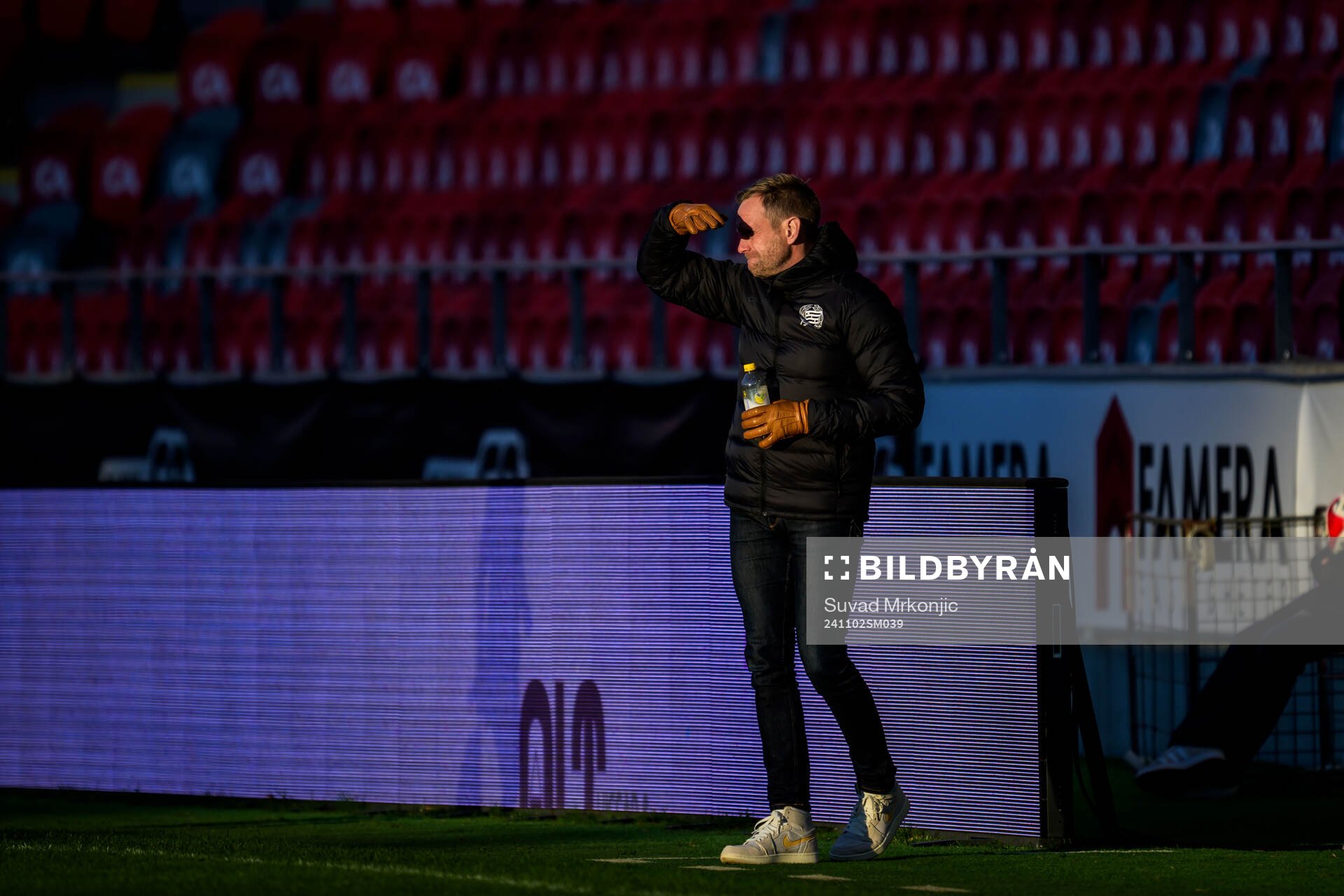 Hammarbys tränare Martin Sjögren