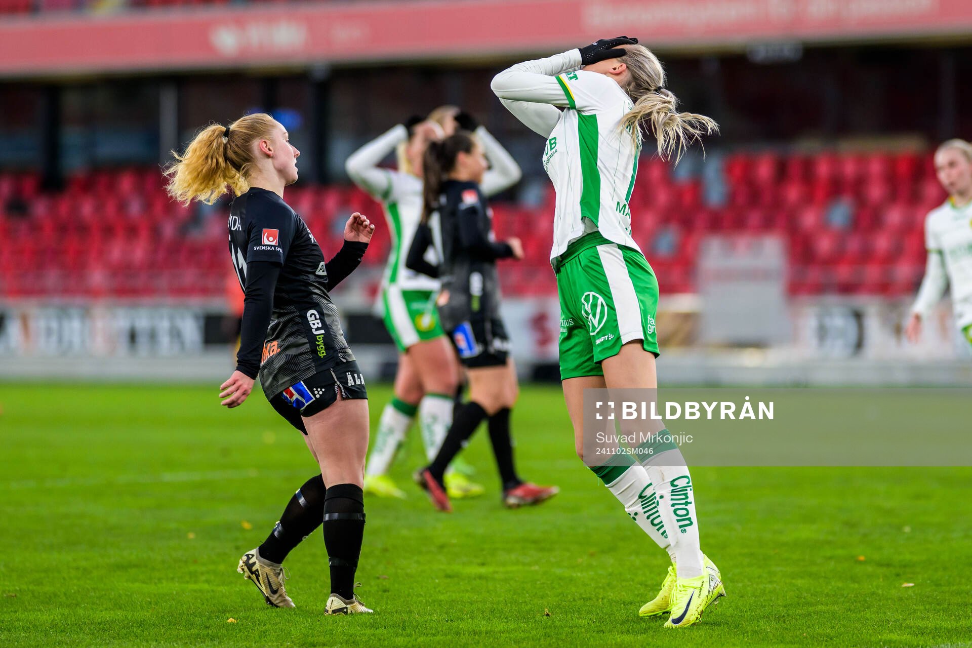 Hammarbys Ellen Wangerheim deppar