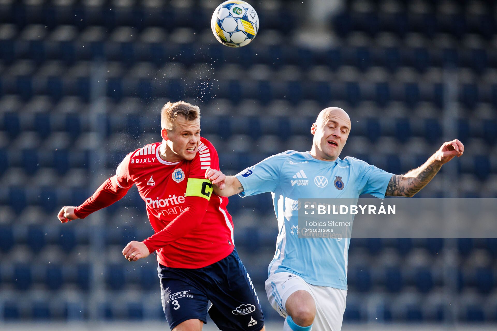 Utsiktens Jesper Brandt och Gefles Anton Lundin