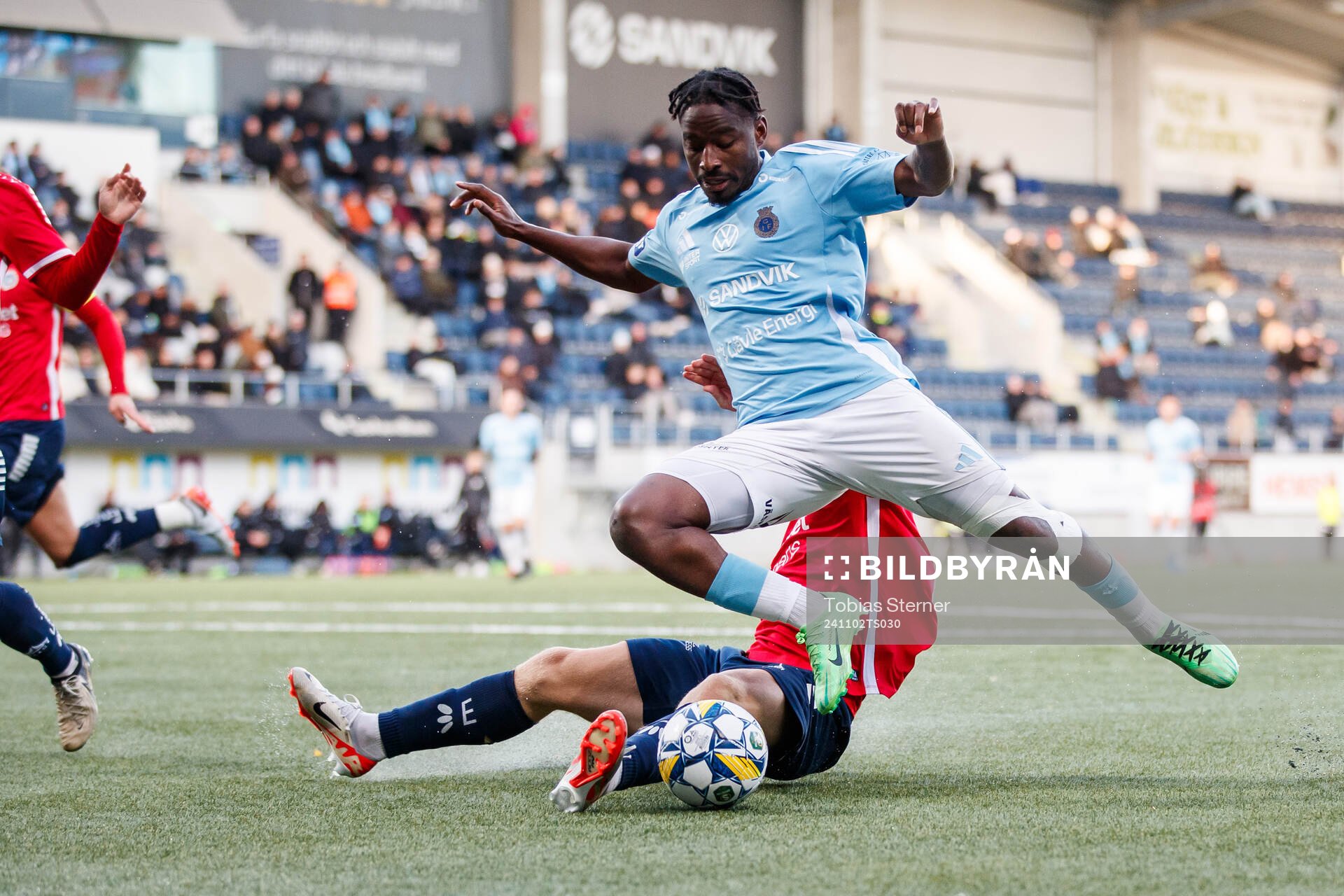Utsiktens Sebastian Lagerlund och Gefles York Rafael