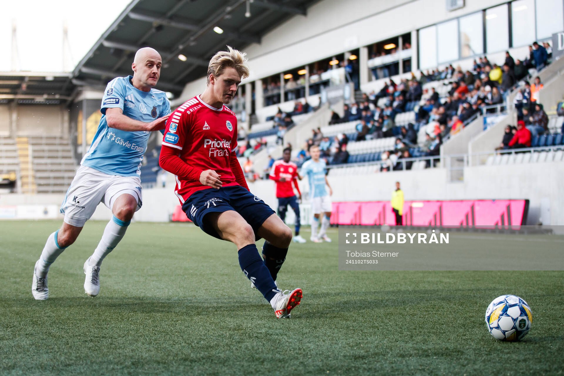 Gefles Anton Lundin och Utsiktens Sebastian Lagerlund