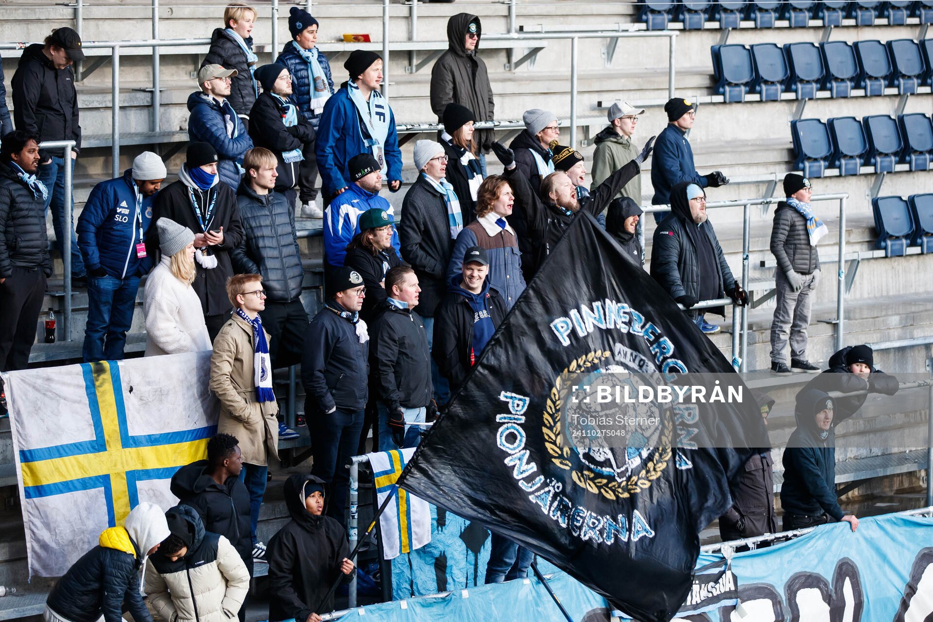 Gefles supportrar