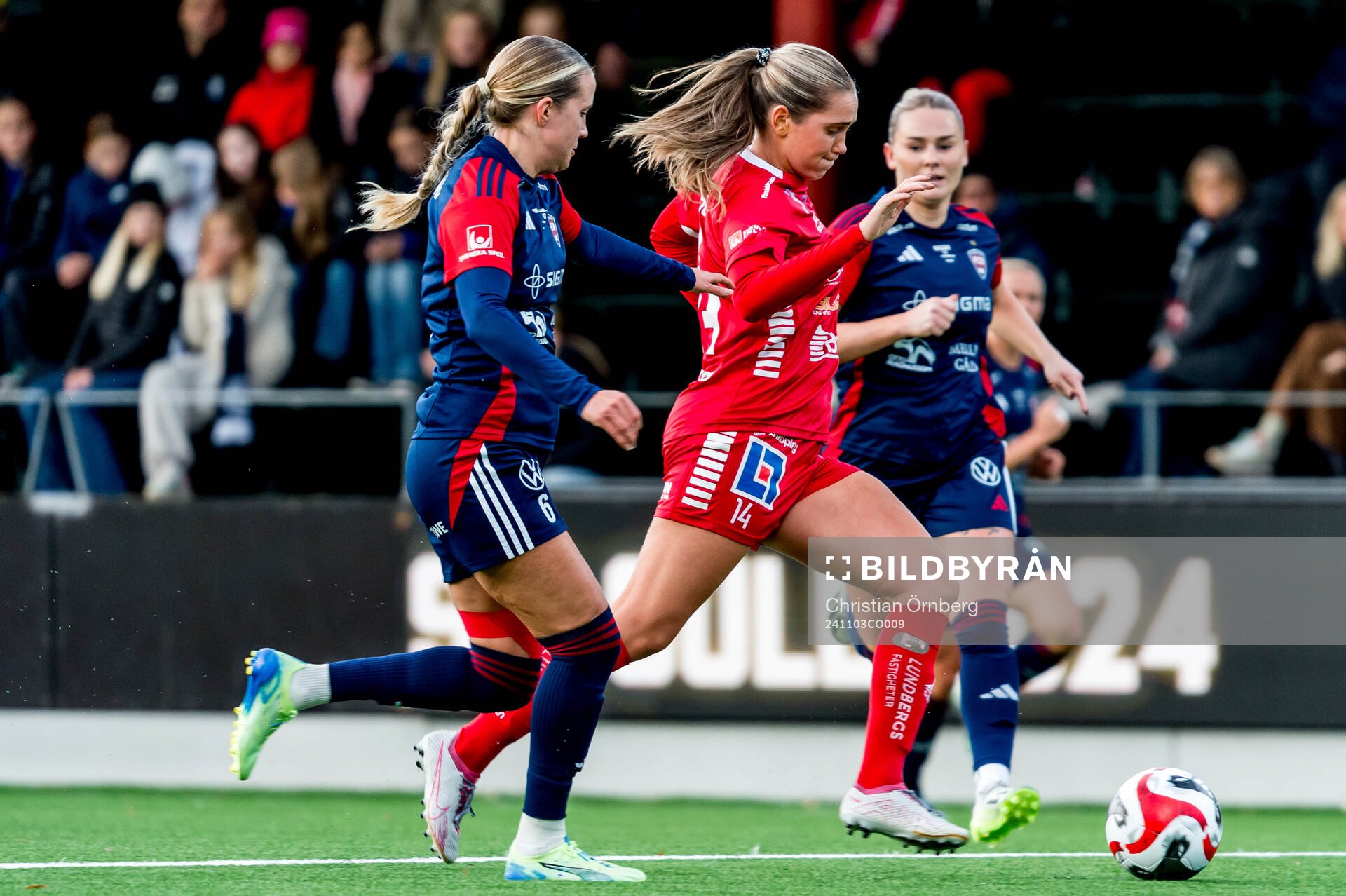 Rosengårds Ria Noora Minerva Öling och Linköpings Irene