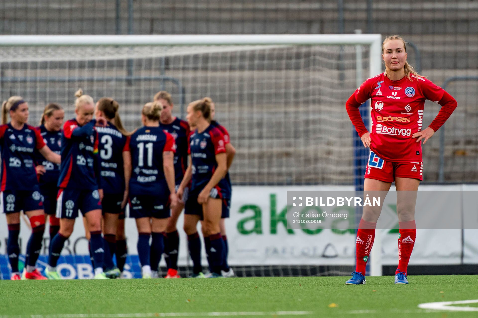 Linköpings Noor Hoelsbrekken Eckhoff deppar