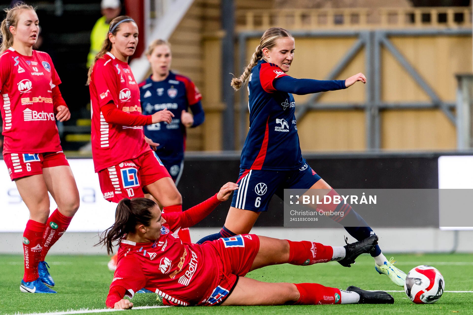 Rosengårds Ria Noora Minerva Öling och Linköpings Nellie