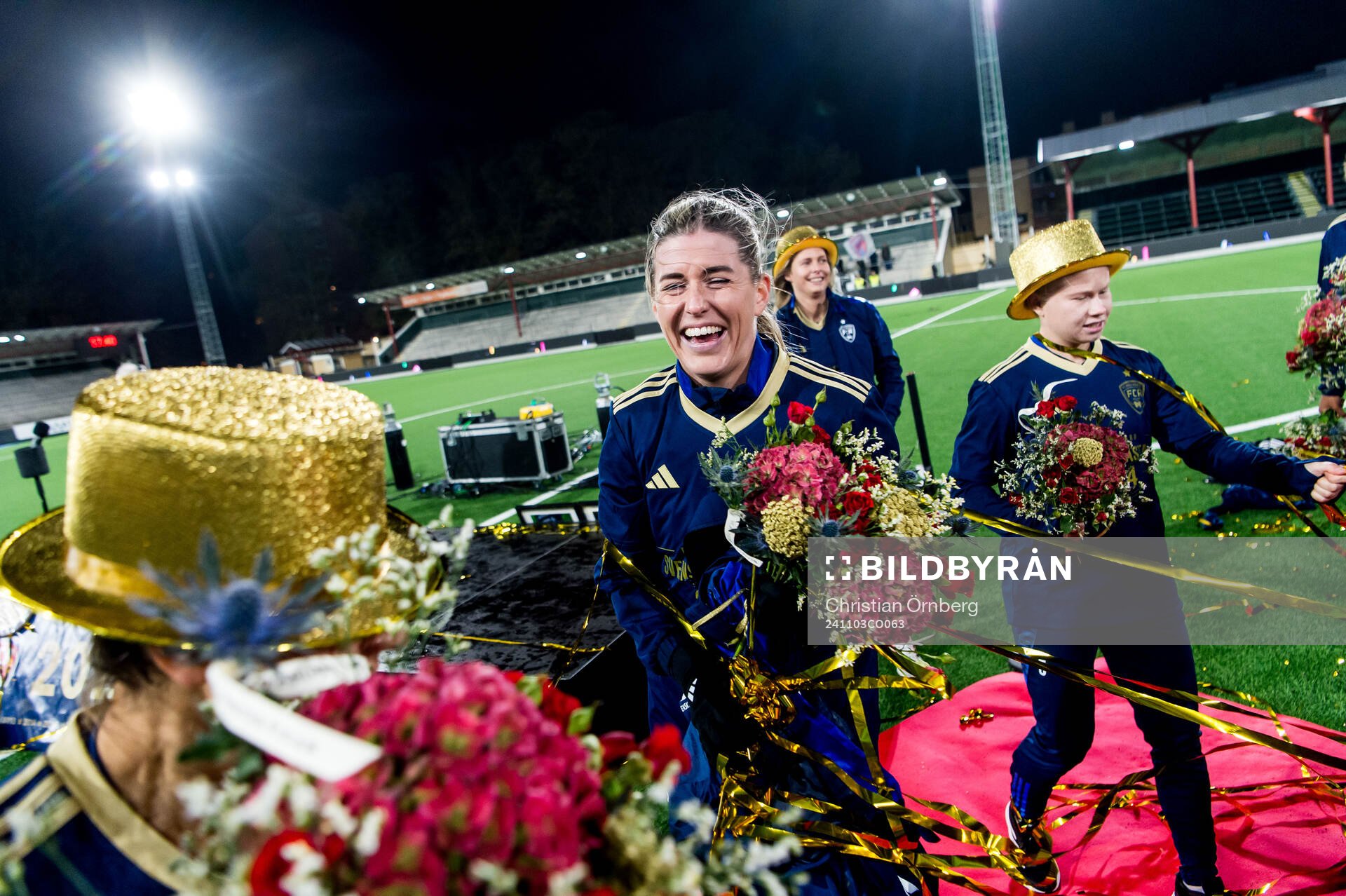 Rosengårds Olivia Schough jublar