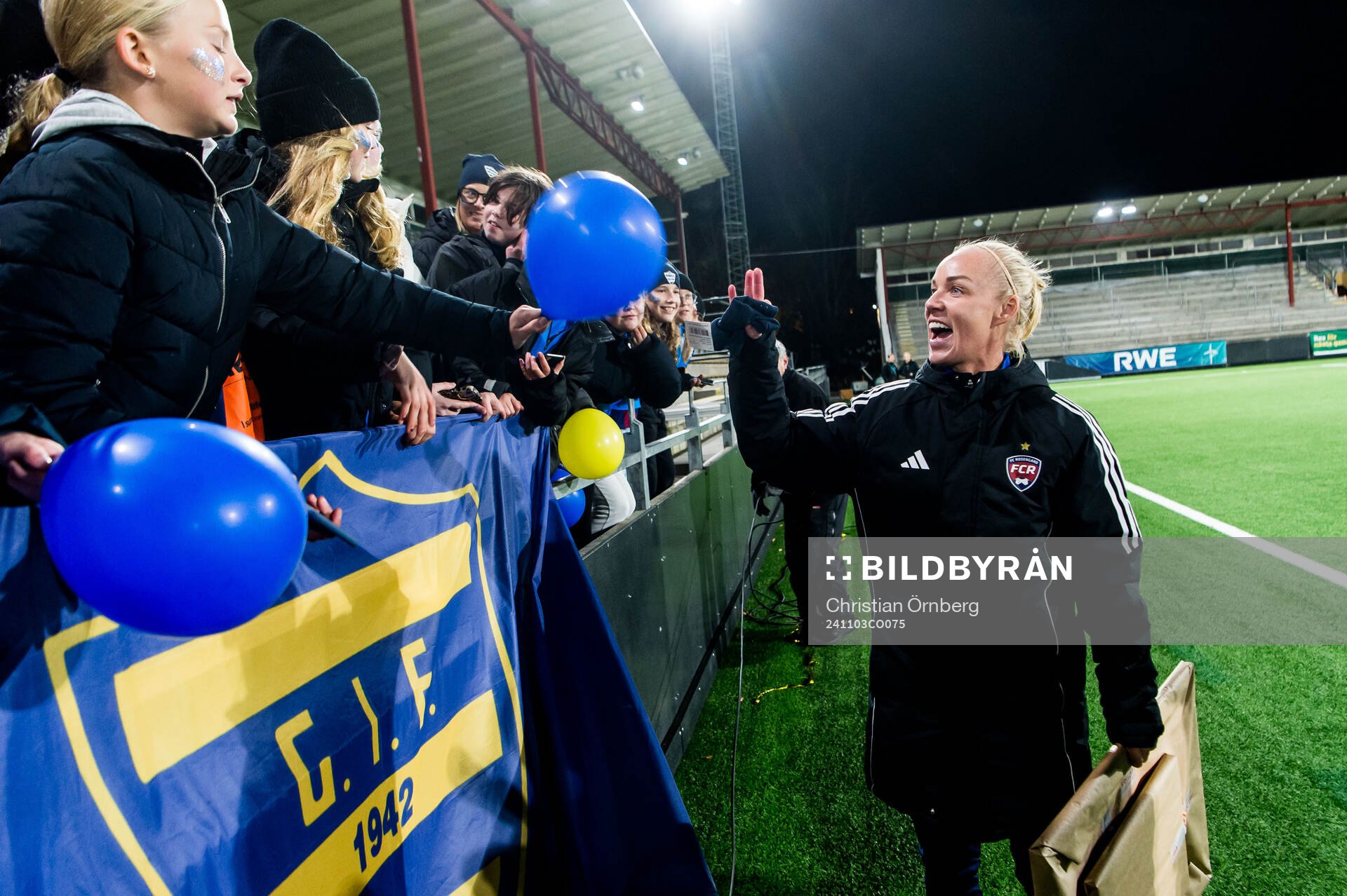 Rosengårds Caroline Seger hyllas