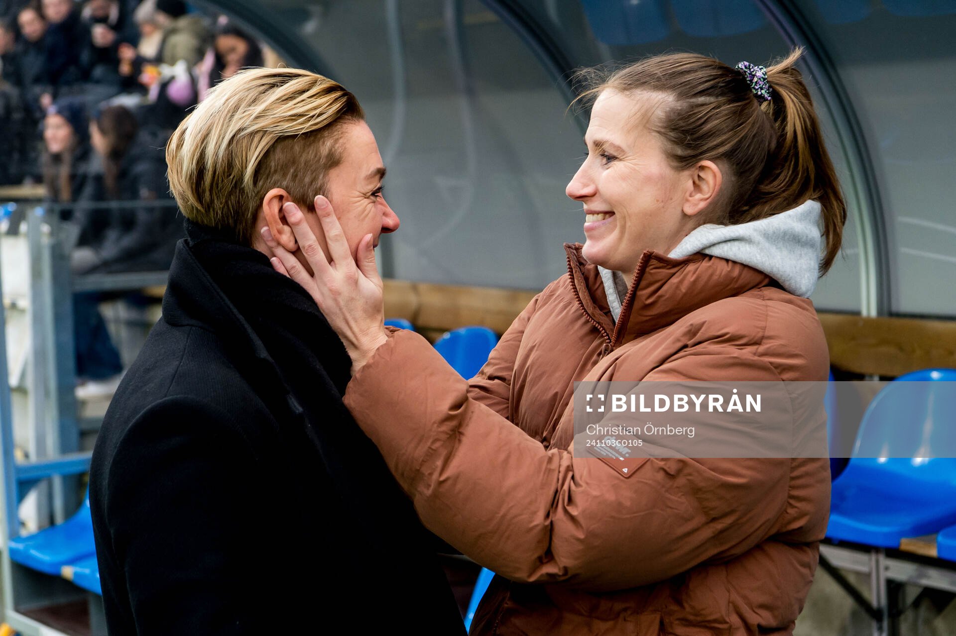 Rosengårds sportchef och Emma Berglund